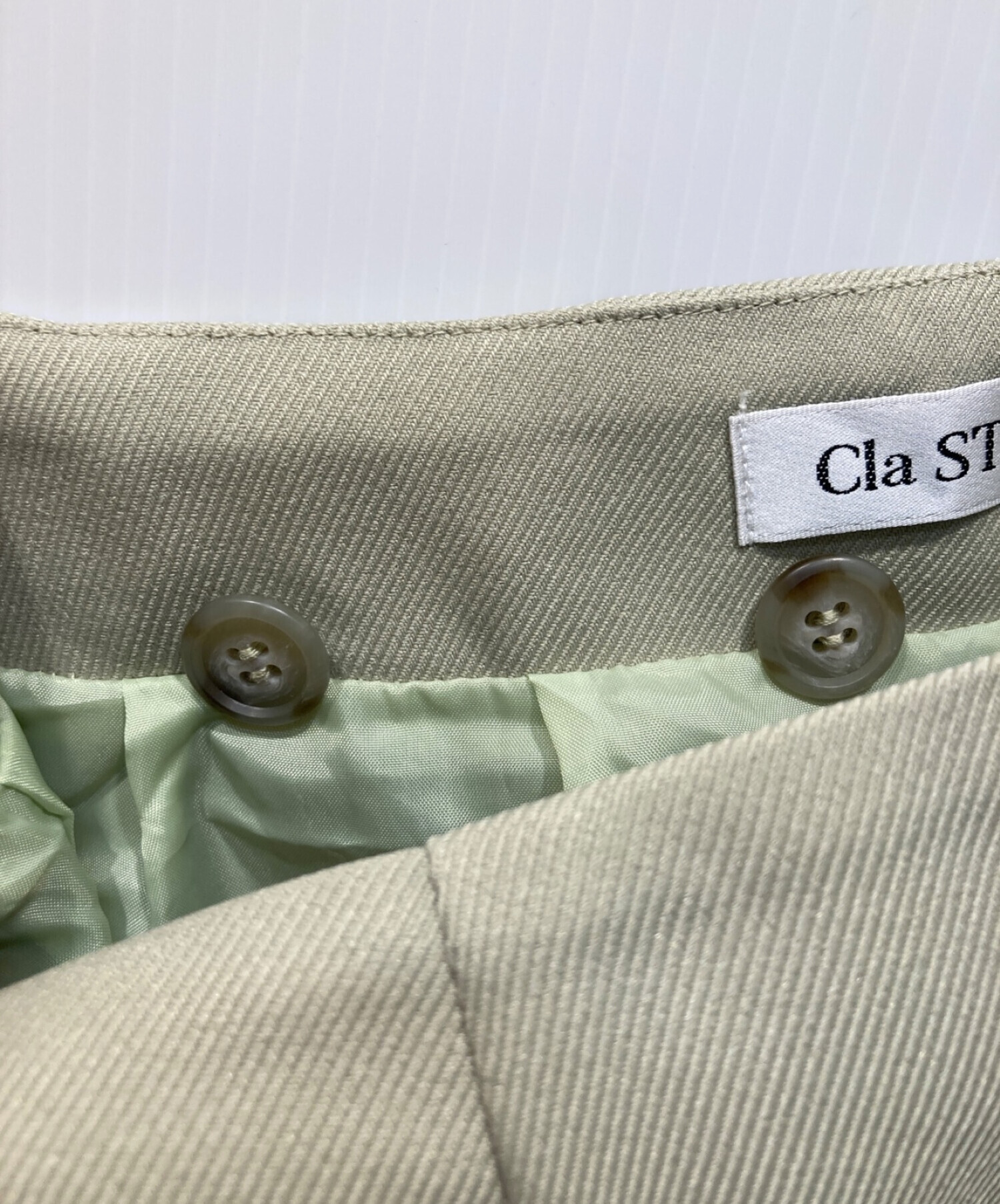 Cla STEllaR (クラステラー) ハイウエスト マーメイド スカート ミント サイズ:-