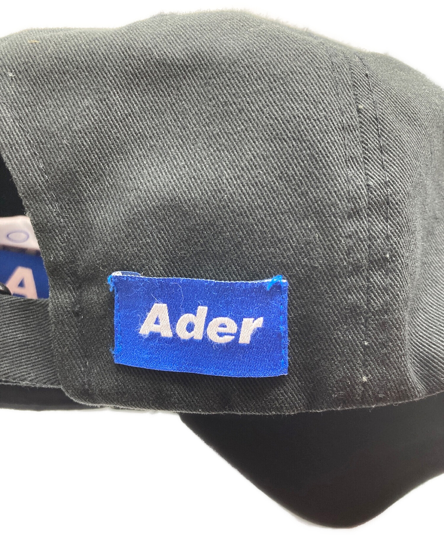 中古・古着通販】ADER error (アダーエラー) error cap ブラック