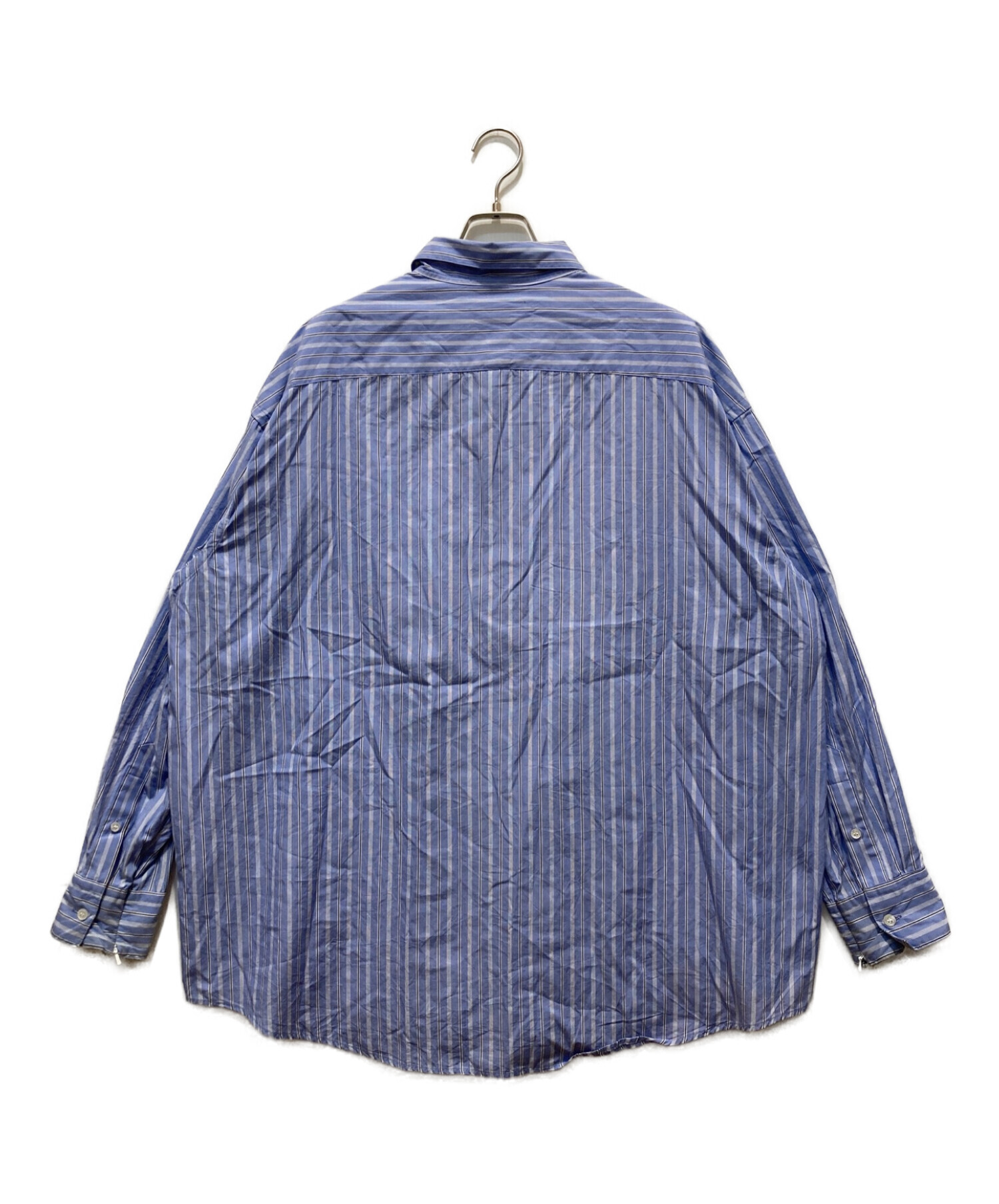 is-ness (イズネス) VENTILATION LONG SLEEVE SHIRT ネイビー サイズ:M(46)