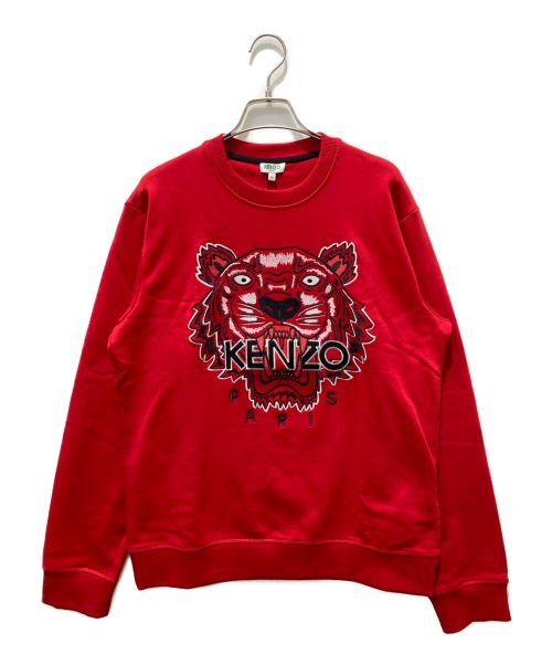 中古・古着通販】KENZO (ケンゾー) スウェット レッド サイズ:M 未使用