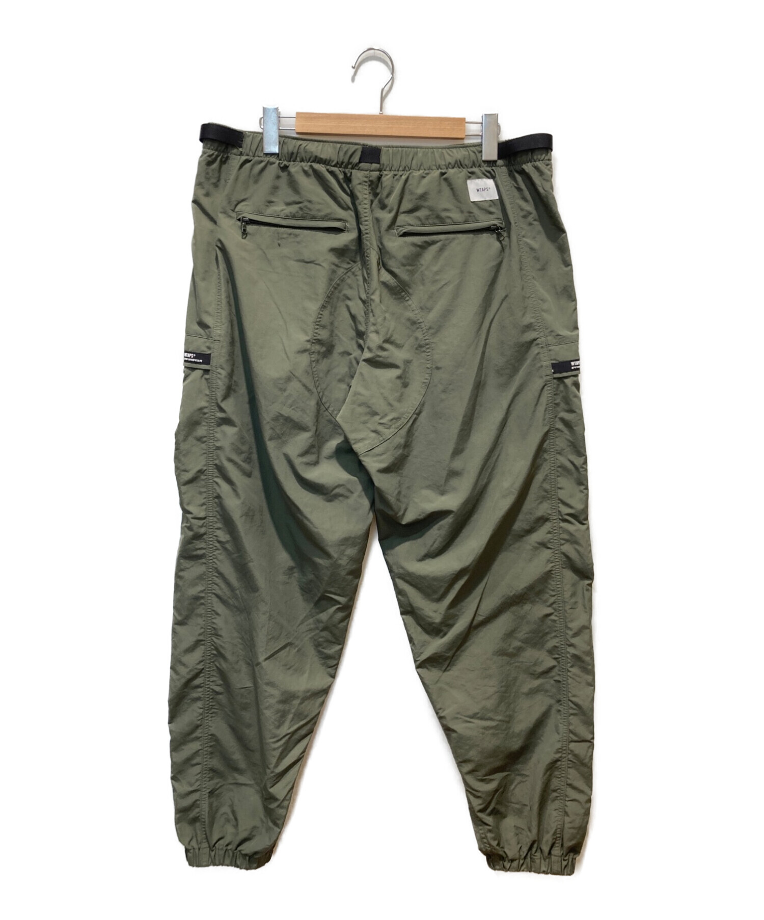 中古・古着通販】WTAPS (ダブルタップス) TRACKS TROUSERS オリーブ