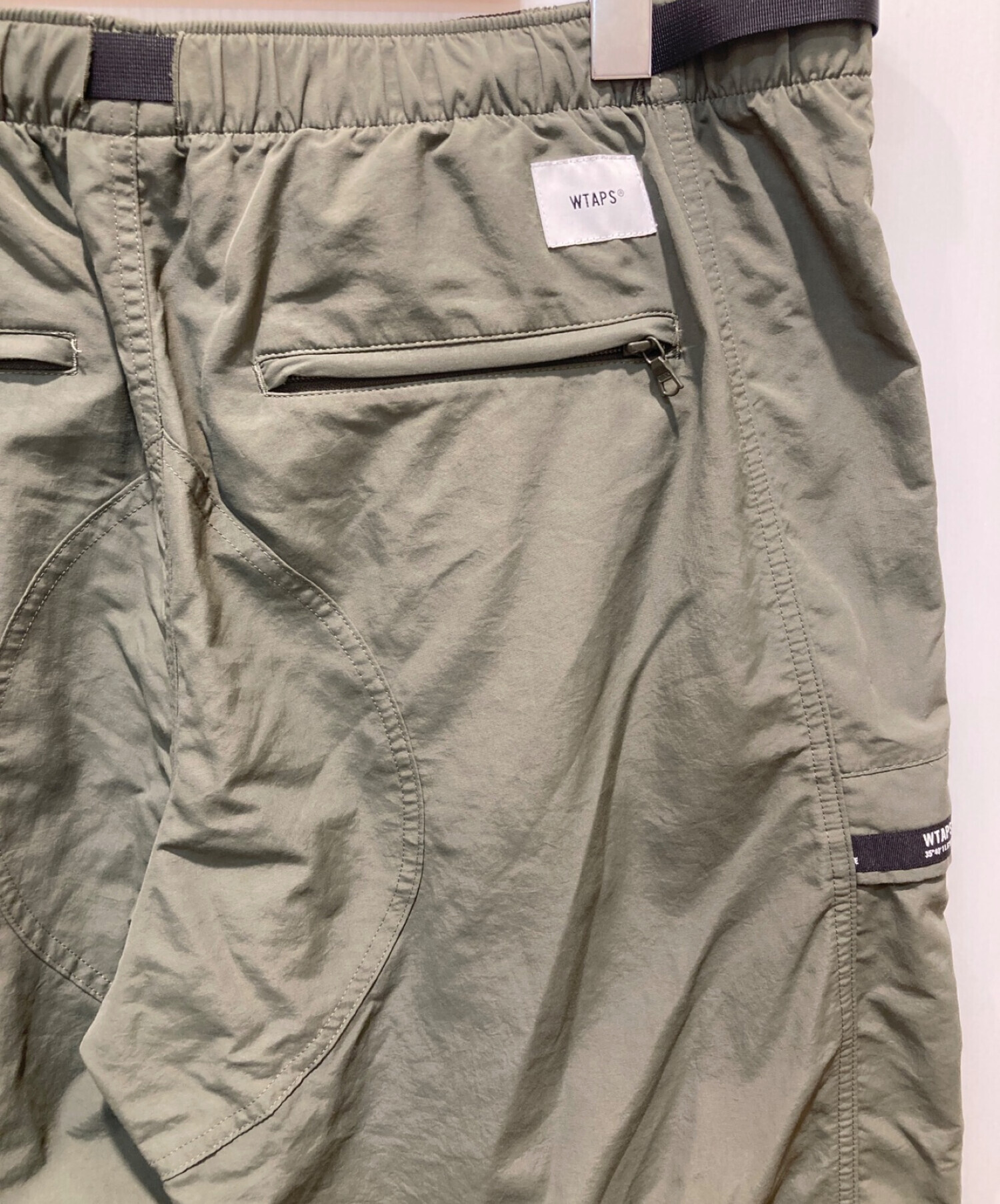 中古・古着通販】WTAPS (ダブルタップス) TRACKS TROUSERS オリーブ