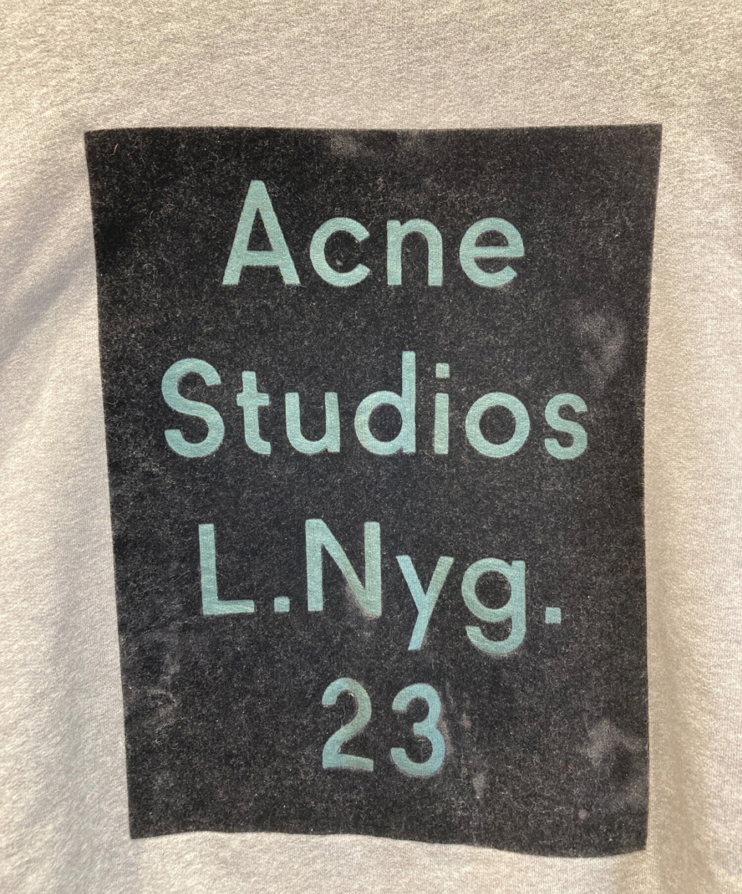 ACNE STUDIOS (アクネストゥディオス) スウェット グレー サイズ:XS