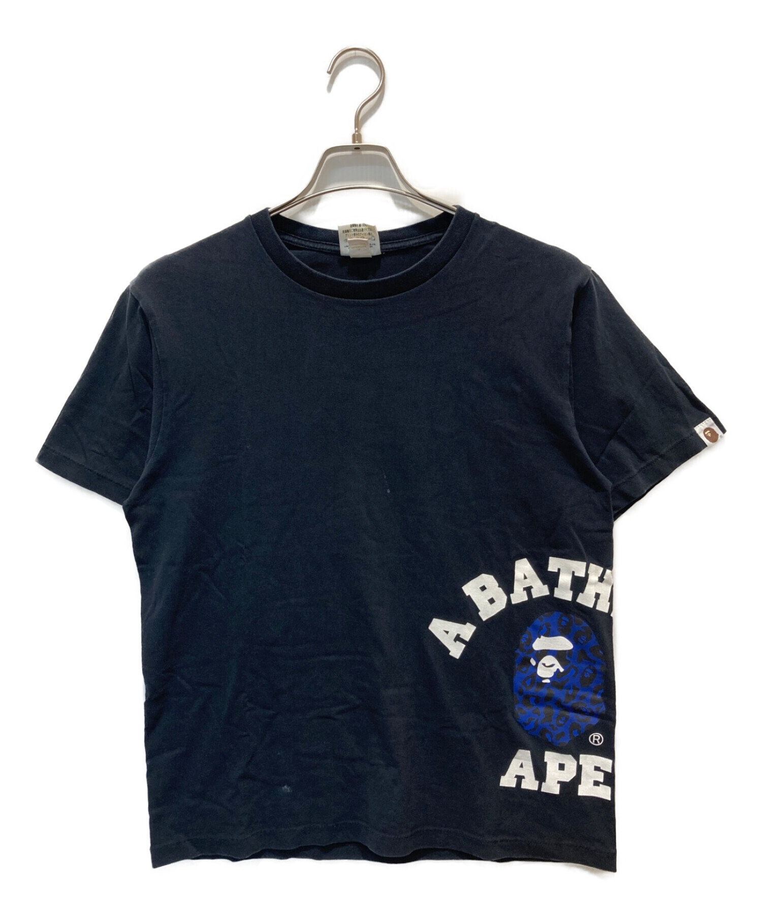 A BATHING APE (ア ベイシング エイプ) Tシャツ ブラック サイズ:M