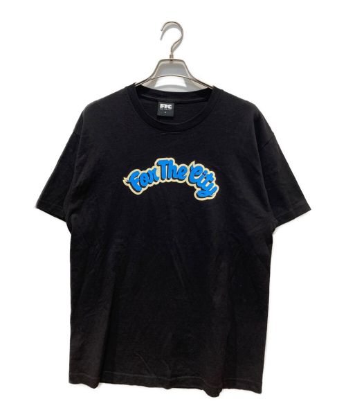 中古・古着通販】FTC (エフティーシー) プリントTシャツ ブラック