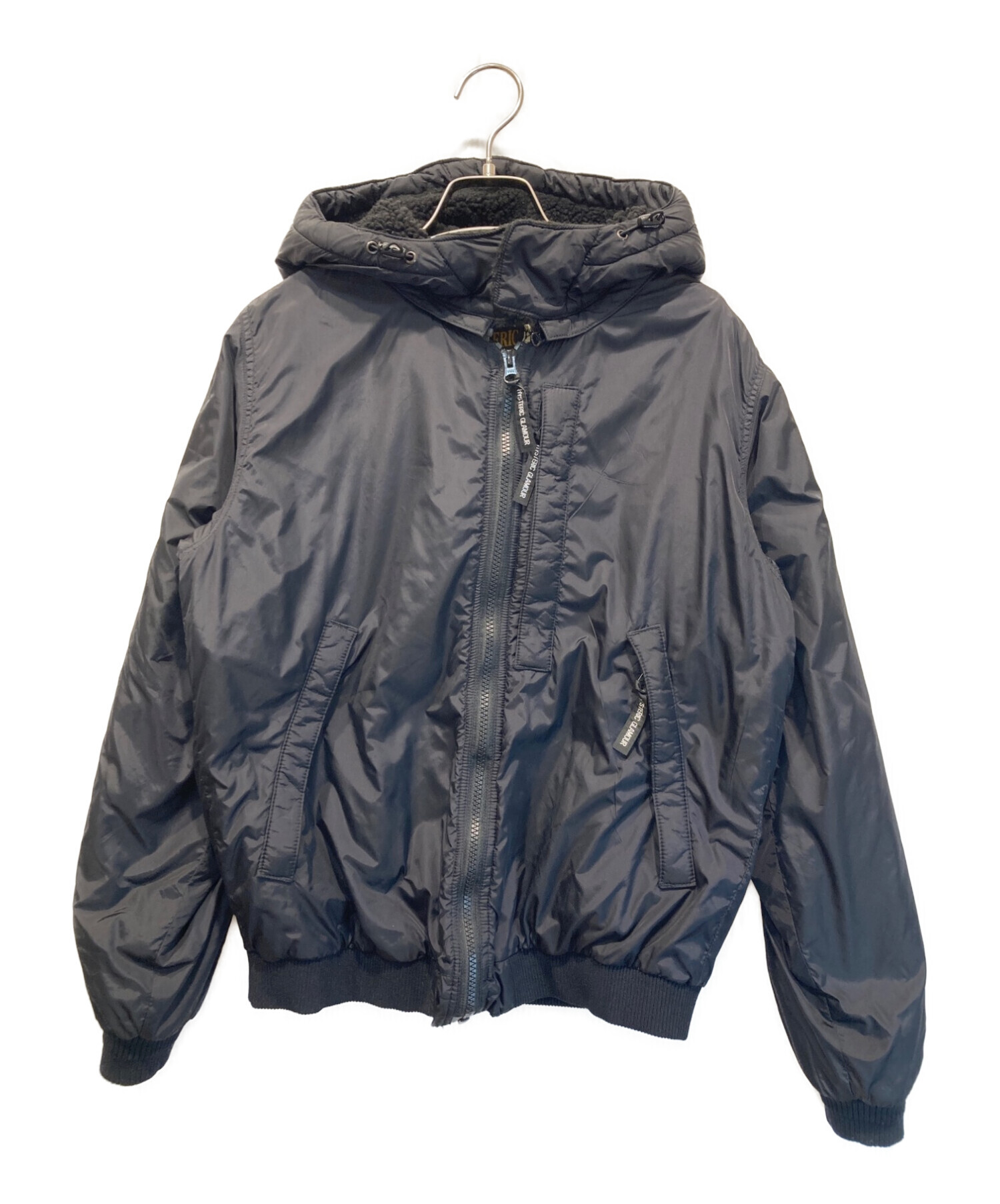 Hysteric Glamour (ヒステリックグラマー) HG SYMBOL 2WAY HOODED JACKET ブラック サイズ:M