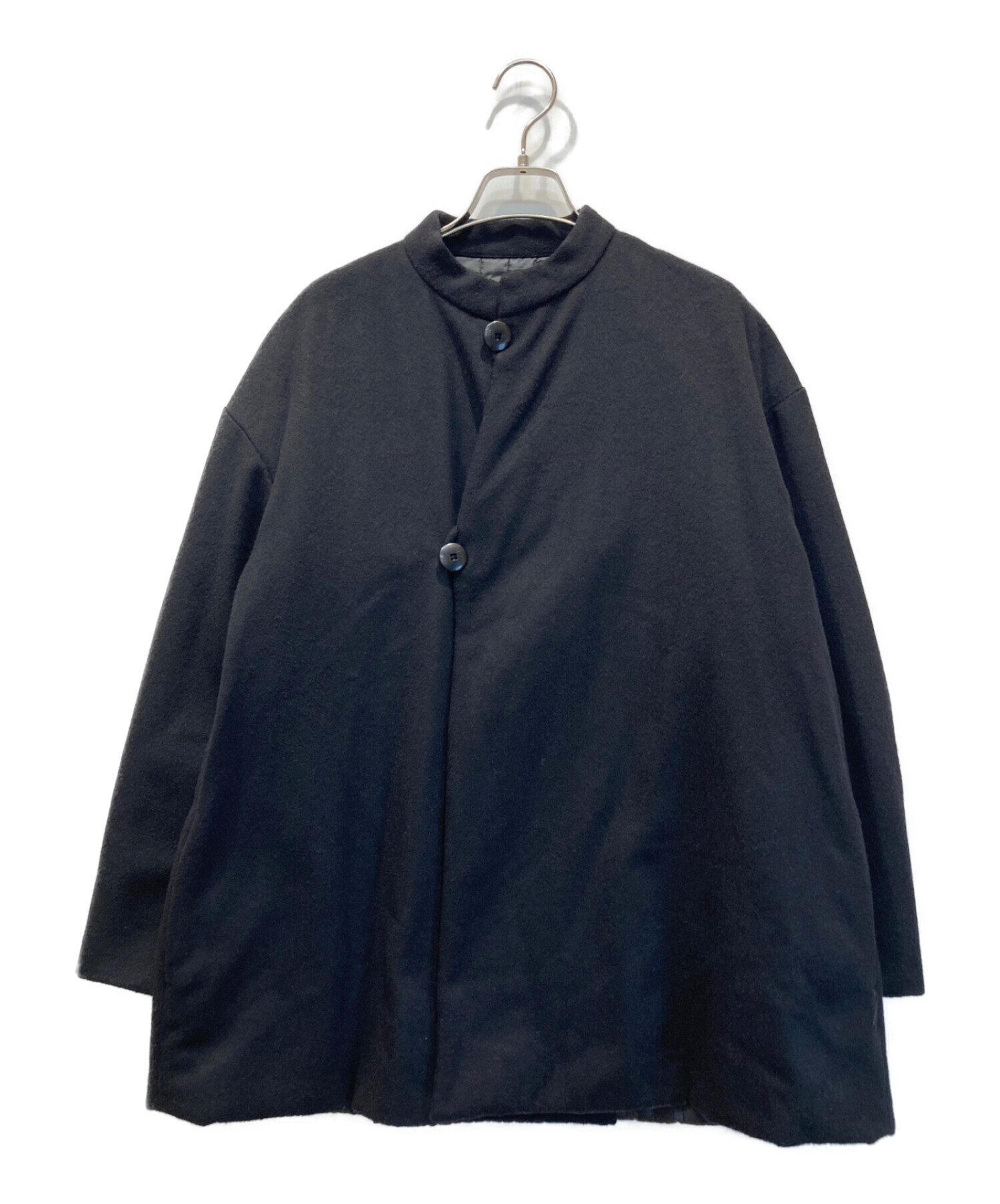 中古・古着通販】KIJI (キジ) WOOL×QUILTING REVERSIBLE HALF COAT