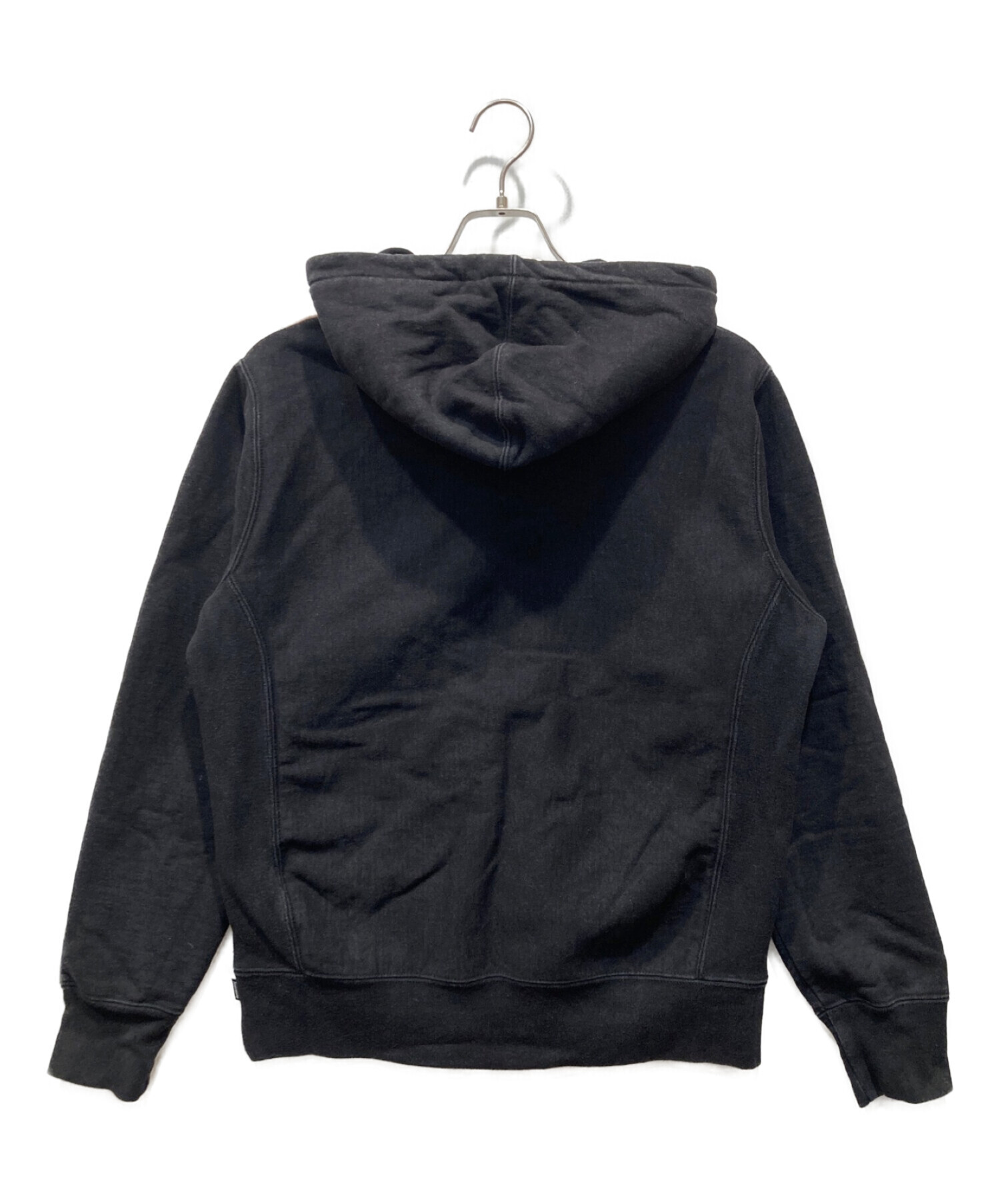 Supreme (シュプリーム) Split Old English Hooded Sweatshirt ブラック×ブラウン サイズ:S