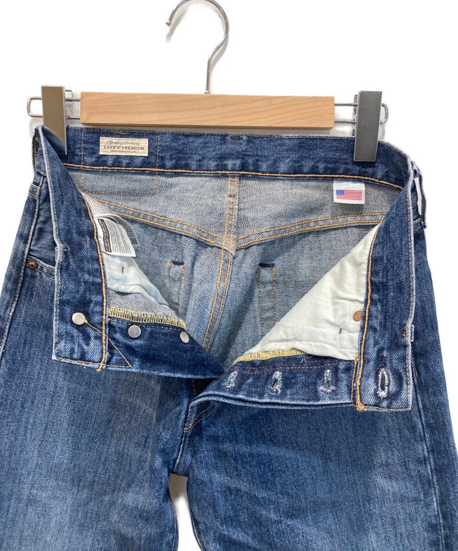 中古・古着通販】LEVI'S (リーバイス) デニムパンツ インディゴ サイズ