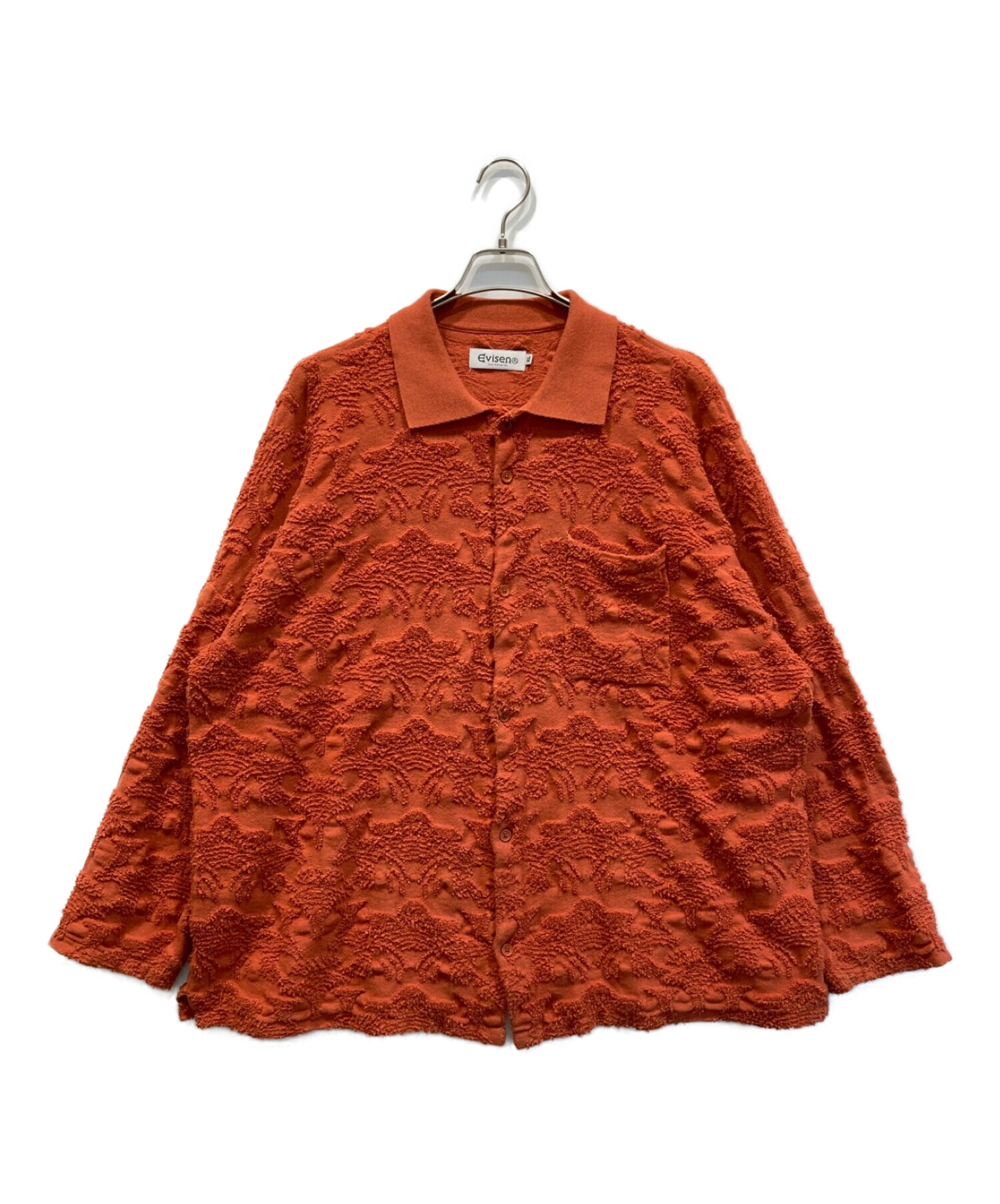 中古・古着通販】EVISEN (エビセン) BLOSSOM EMBOSS JACQUARD SHIRT