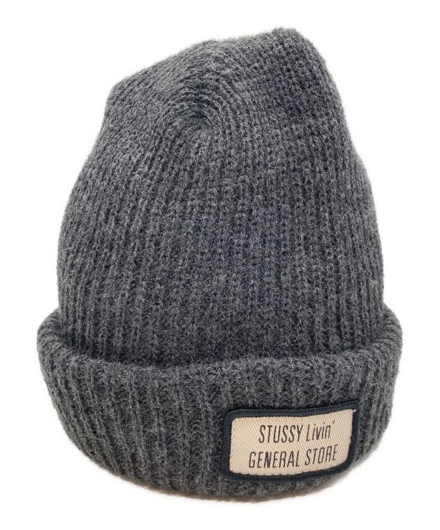 中古・古着通販】stussy (ステューシー) ニット帽 グレー サイズ:FREE｜ブランド・古着通販 トレファク公式【TREFAC  FASHION】スマホサイト