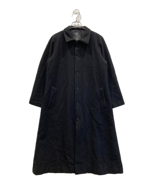 【中古・古着通販】YOHJI YAMAMOTO (ヨウジヤマモト) ステンカラーコート ブラック サイズ:3｜ブランド・古着通販  トレファク公式【TREFAC FASHION】スマホサイト