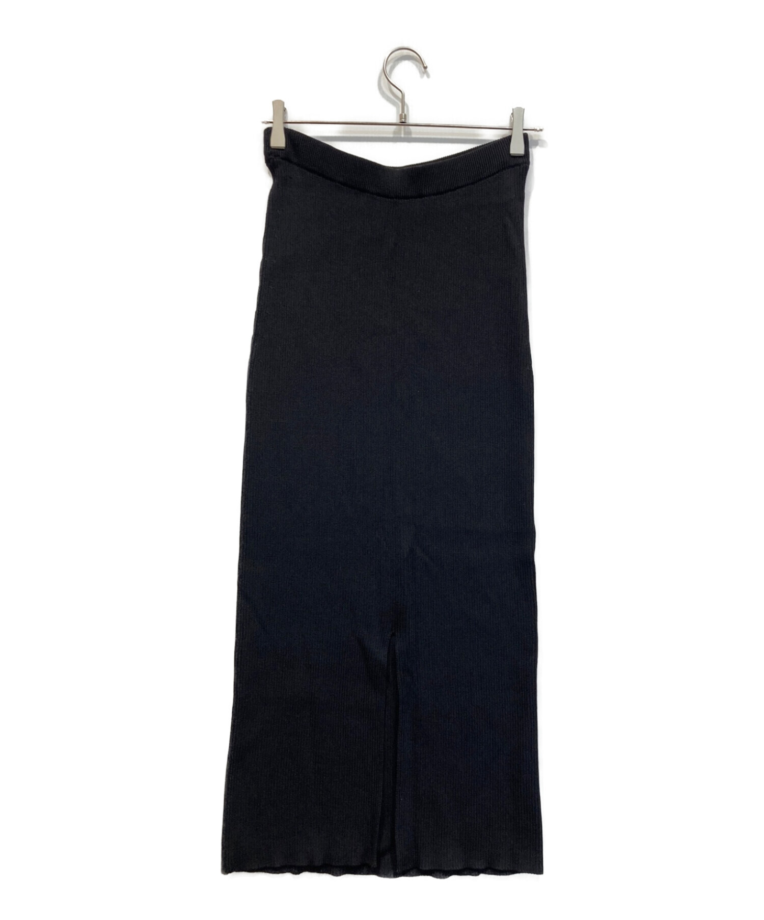 RIVE DROITE (リヴドロワ) マルチリブタイトスカート ブラック サイズ:Ｆ