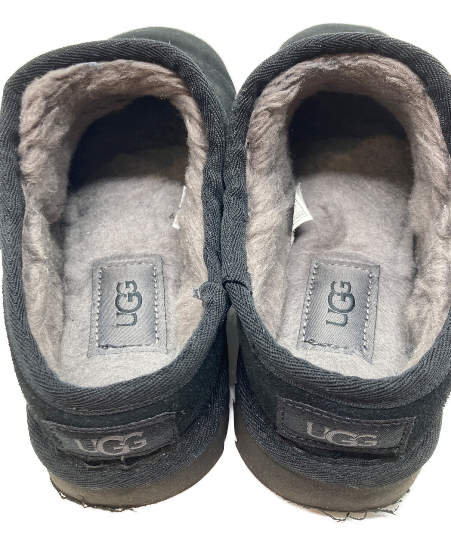 中古・古着通販】UGG (アグ) クラシックスエードスリッパ ブラック サイズ:24｜ブランド・古着通販 トレファク公式【TREFAC  FASHION】スマホサイト