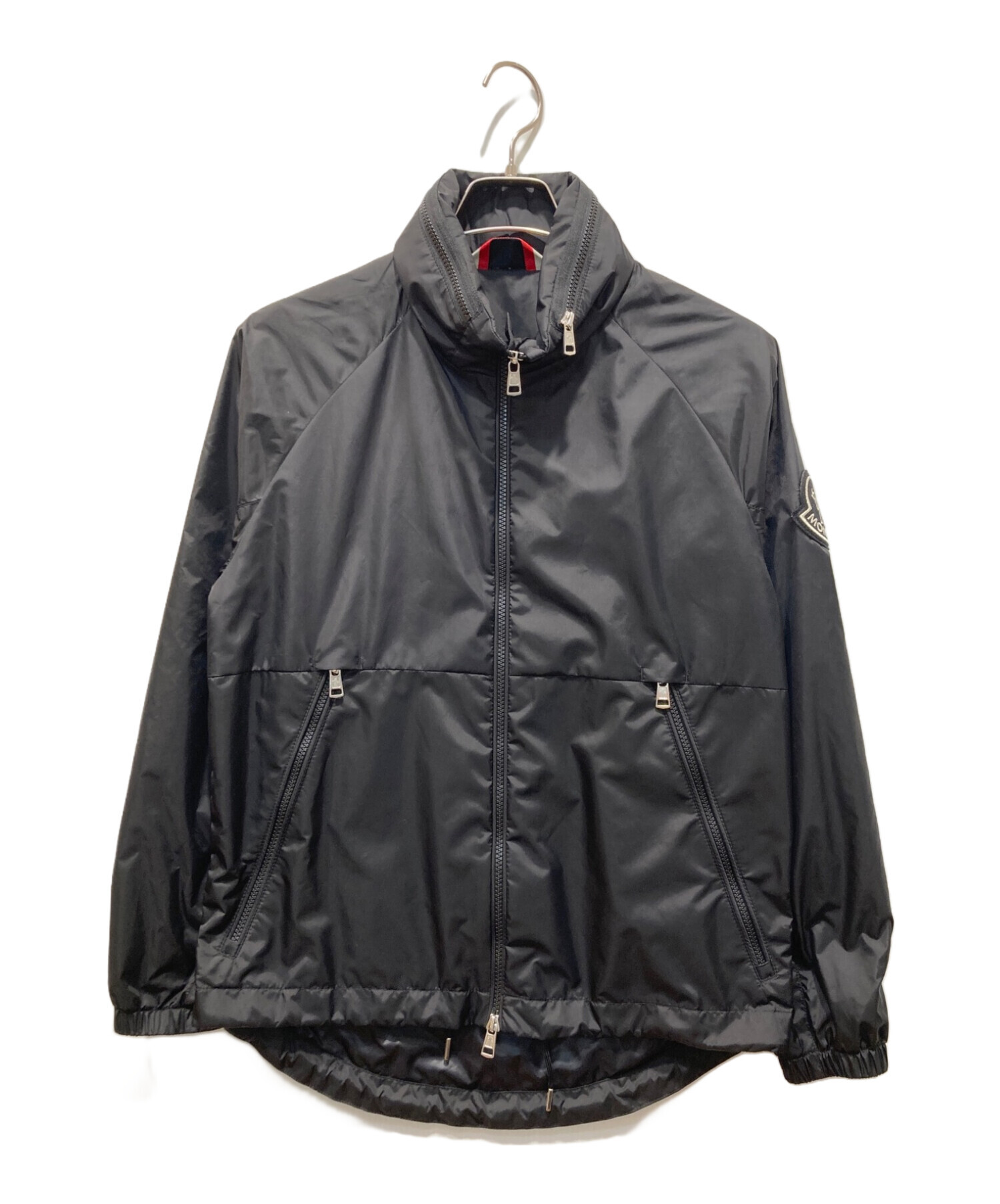 中古・古着通販】MONCLER (モンクレール) ナイロンジャケット ブラック ...