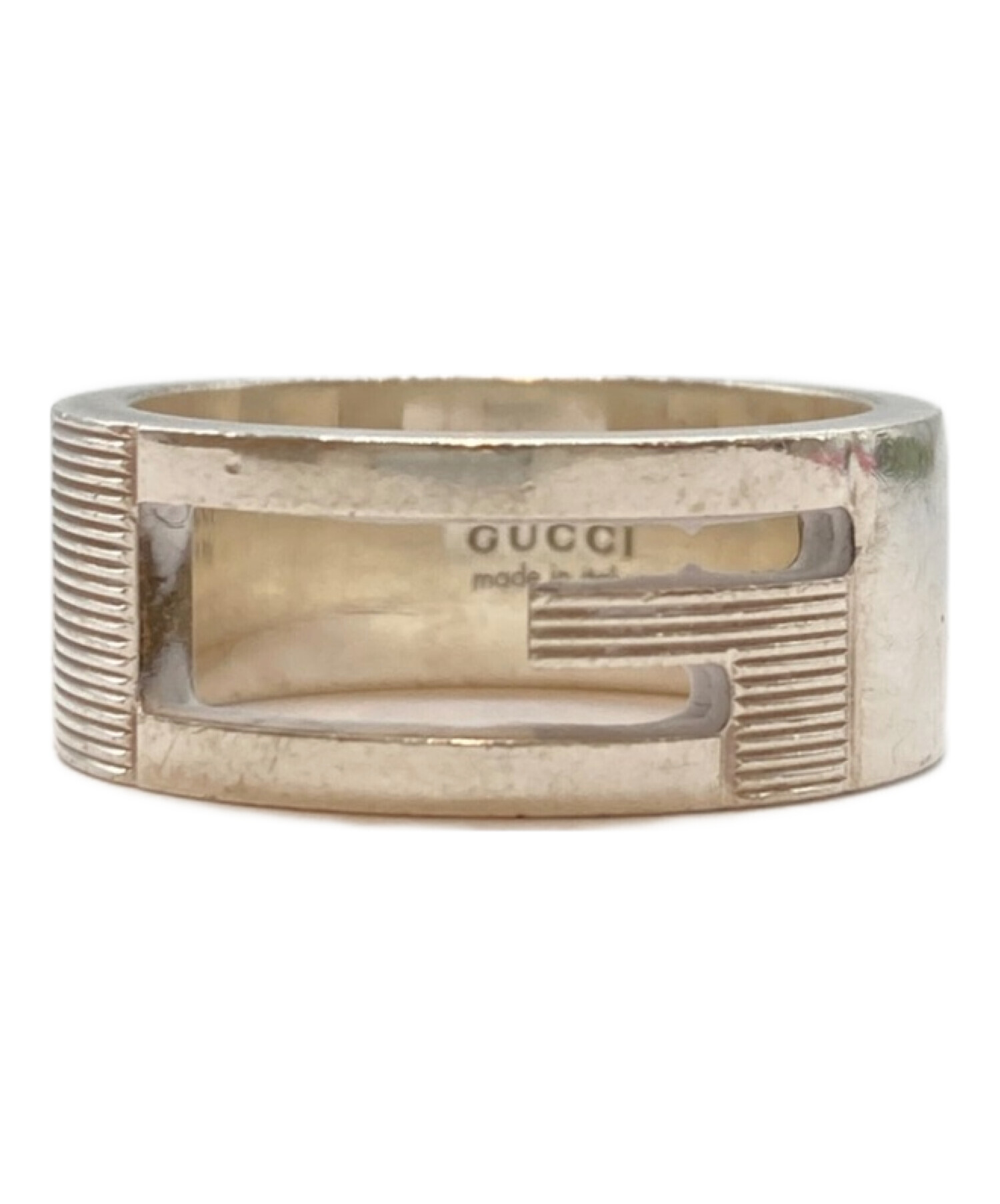 中古・古着通販】GUCCI (グッチ) リング シルバー サイズ:14｜ブランド・古着通販 トレファク公式【TREFAC FASHION】スマホサイト