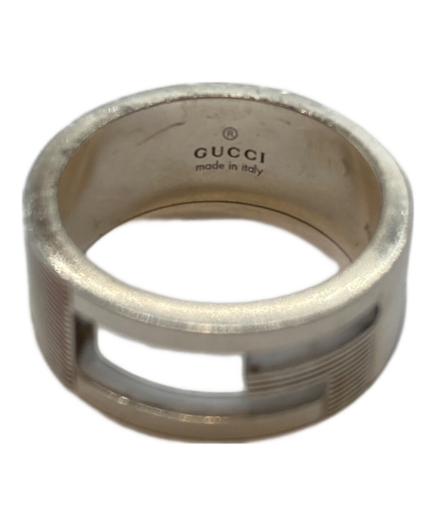 中古・古着通販】GUCCI (グッチ) リング シルバー サイズ:14｜ブランド・古着通販 トレファク公式【TREFAC FASHION】スマホサイト