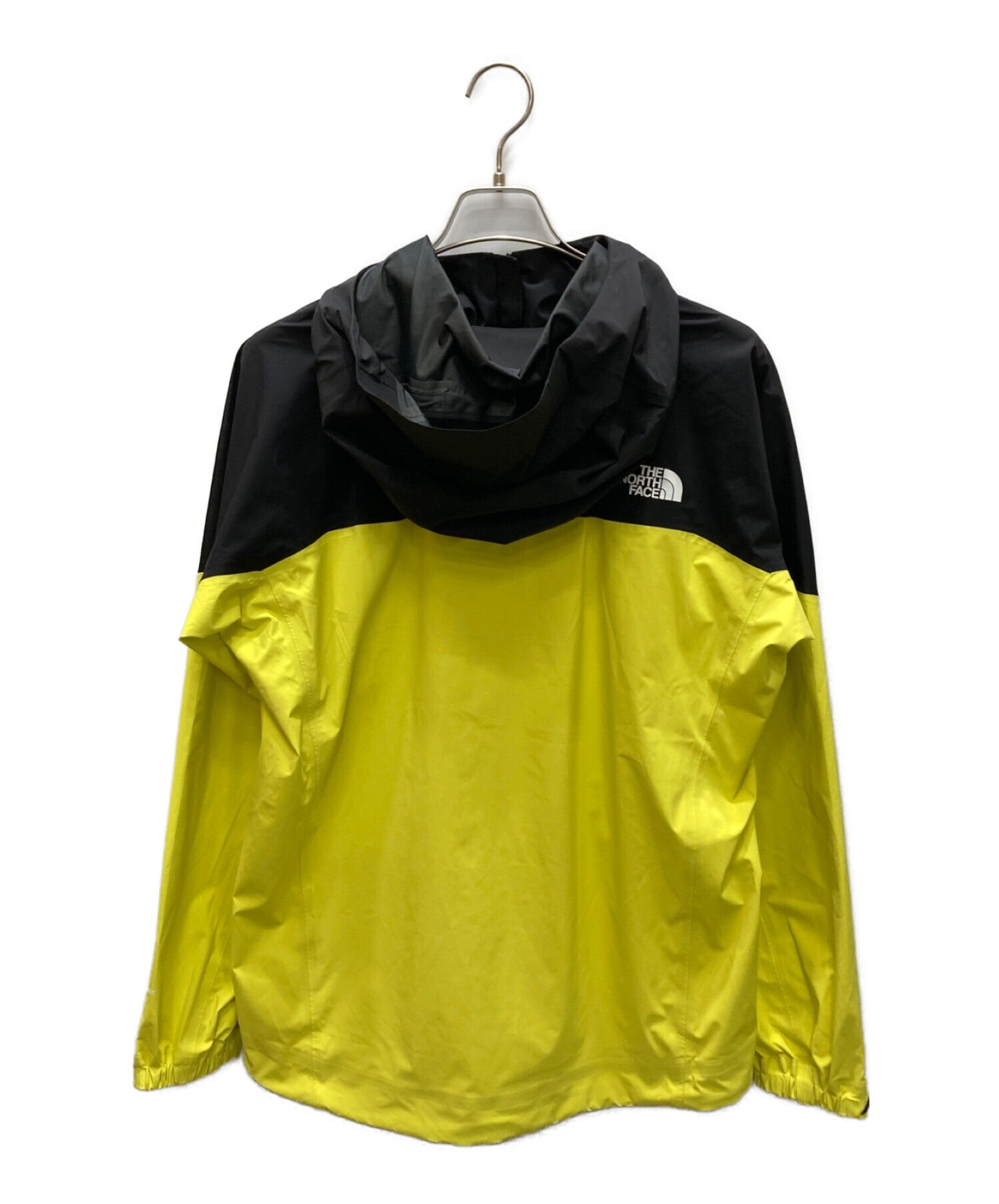 THE NORTH FACE (ザ ノース フェイス) FLスーパーヘイズジャケット / FL SUPER HAZE JACKET レモン×ブラック  サイズ:L 未使用品