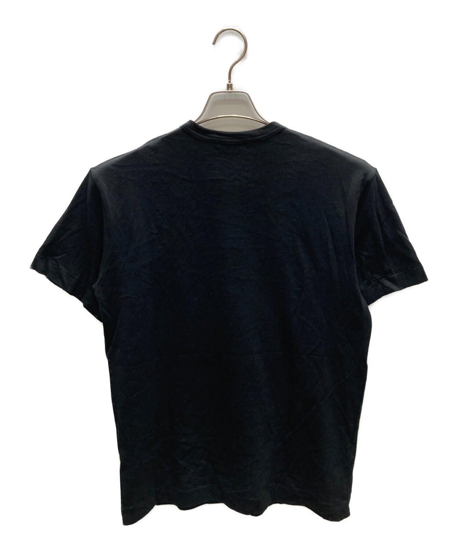 COMME des GARCONS HOMME PLUS (コムデギャルソンオムプリュス) TEC HNO スパンコール Tシャツ ブラック サイズ:M