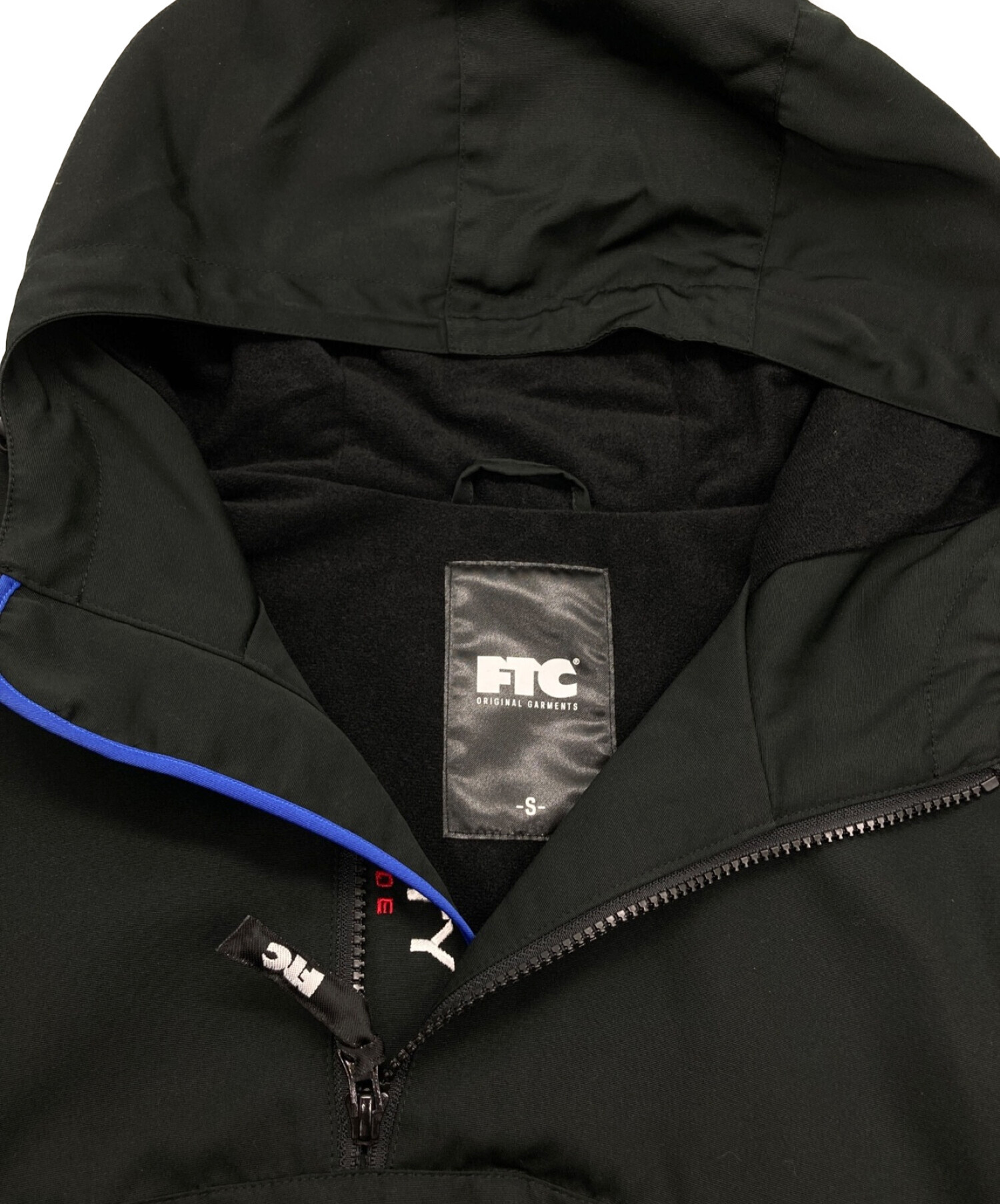 新着20%Off FTC 20AW REFLECTIVE PIPING ANORAK ブラック美品