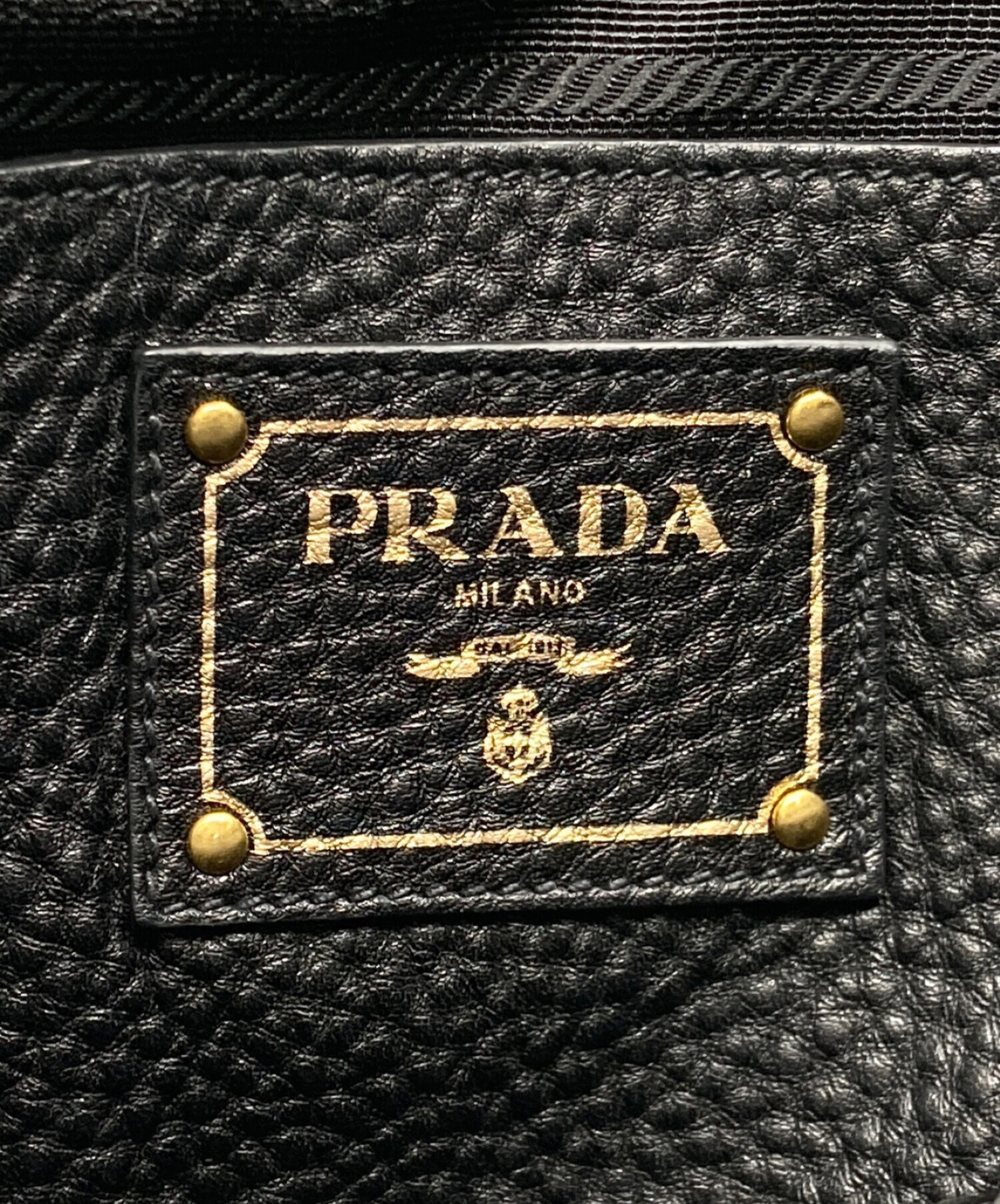 中古・古着通販】PRADA (プラダ) 2WAYバッグ ブラック｜ブランド・古着