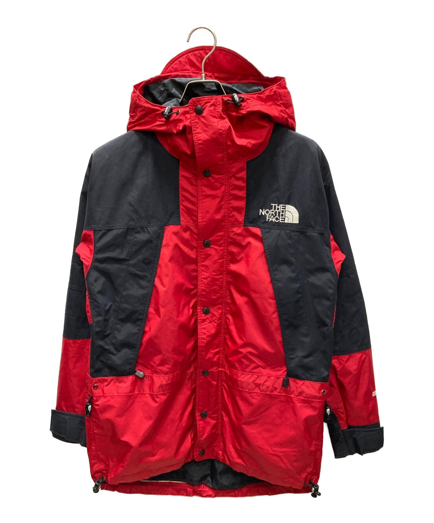 THE NORTH FACE (ザ ノース フェイス) マウンテンガイドジャケット レッド×ブラック サイズ:L