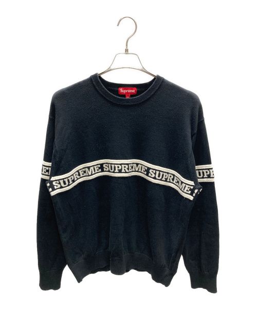 【中古・古着通販】SUPREME (シュプリーム) ロゴストライプ