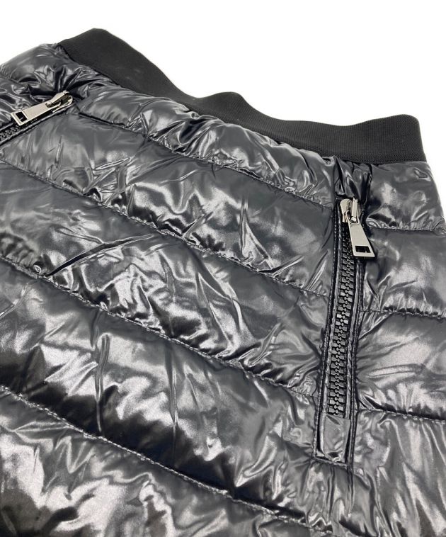 中古・古着通販】MONCLER (モンクレール) ダウンミニスカート ブラック