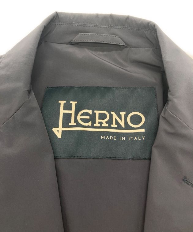 中古・古着通販】HERNO (ヘルノ) ストレッチナイロンジャケット グレー 