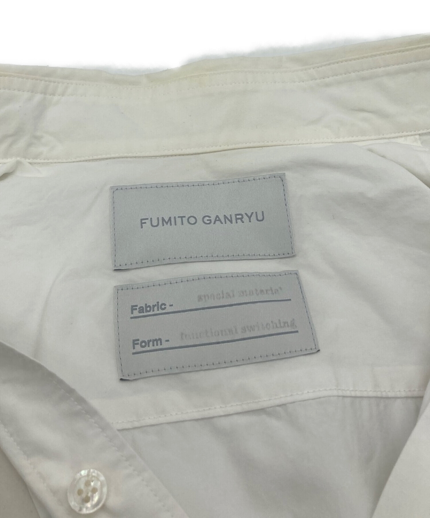 中古・古着通販】FUMITO GANRYU (フミトガンリュウ) ウォーター