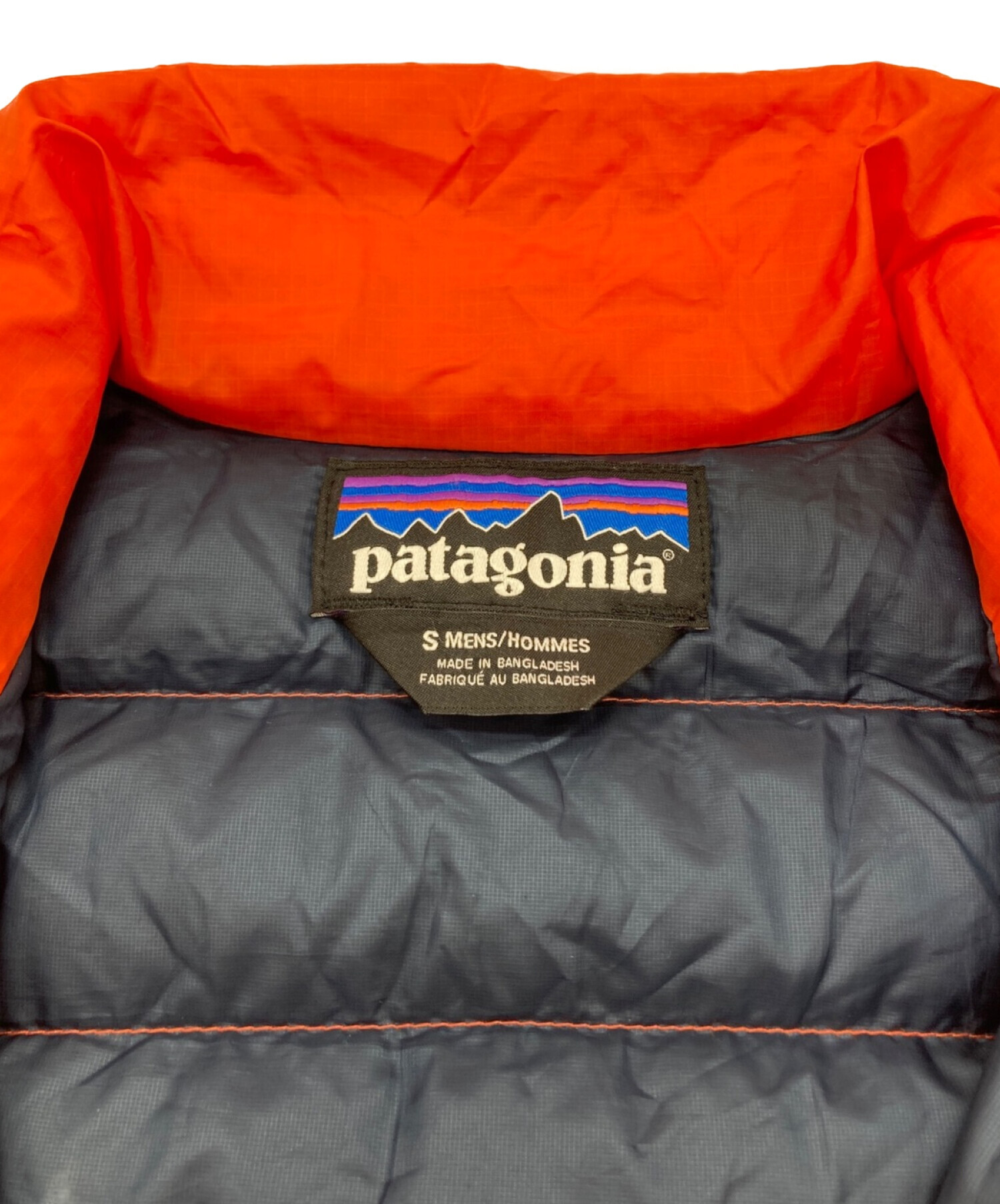 中古・古着通販】Patagonia (パタゴニア) ダウンセーター オレンジ