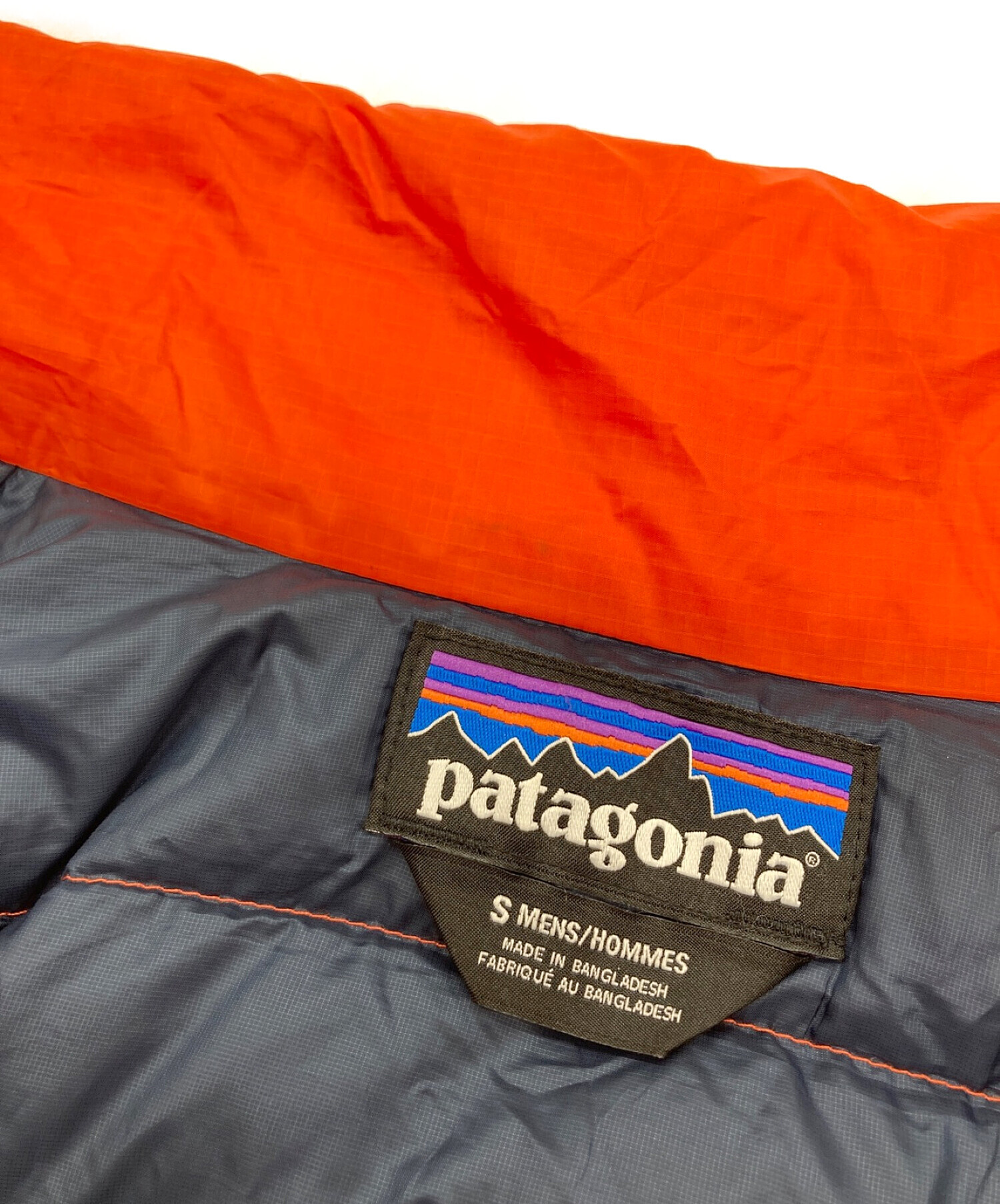 中古・古着通販】Patagonia (パタゴニア) ダウンセーター オレンジ