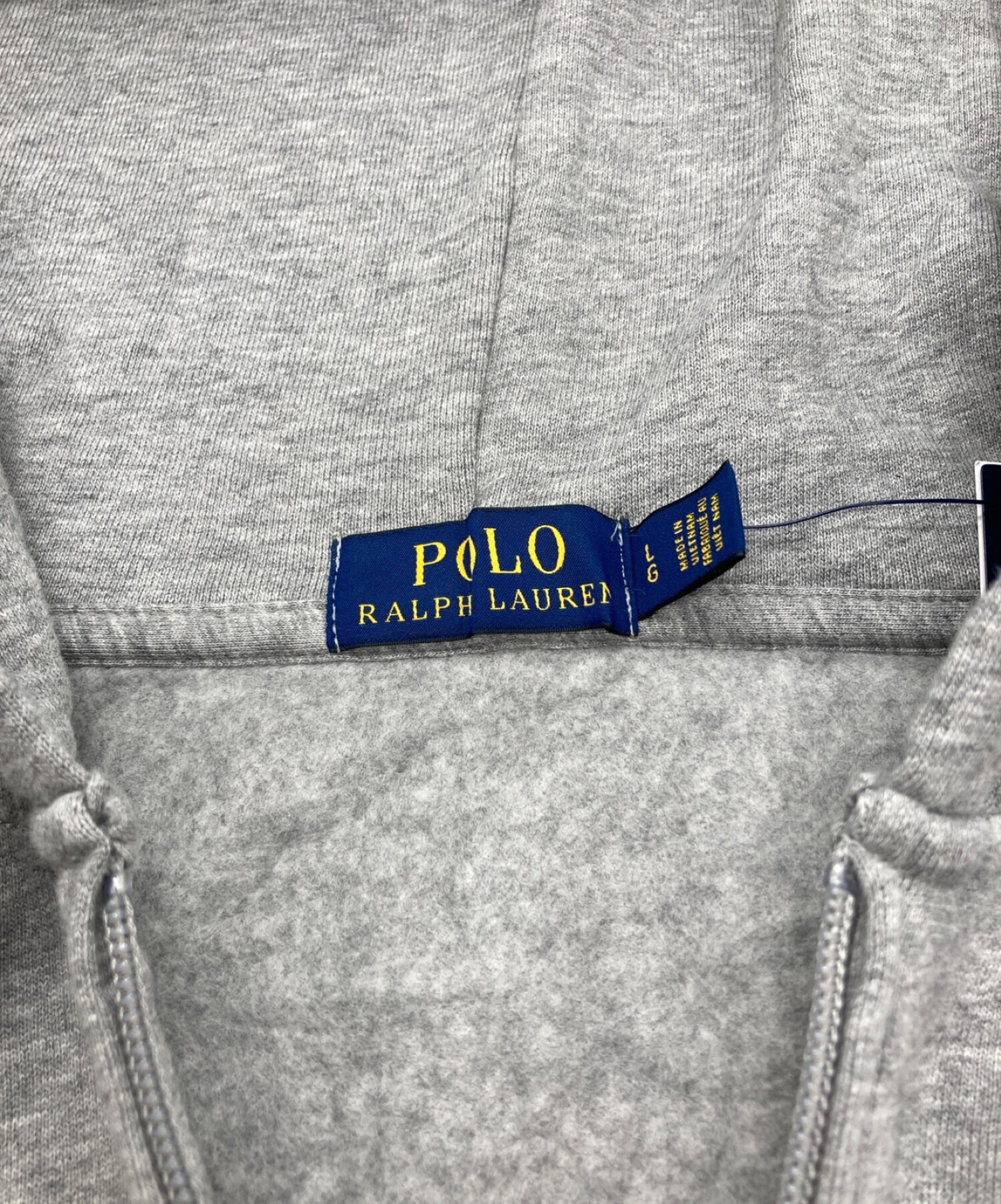 POLO RALPH LAUREN (ポロ・ラルフローレン) ビッグポニージップパーカー グレー サイズ:L 未使用品