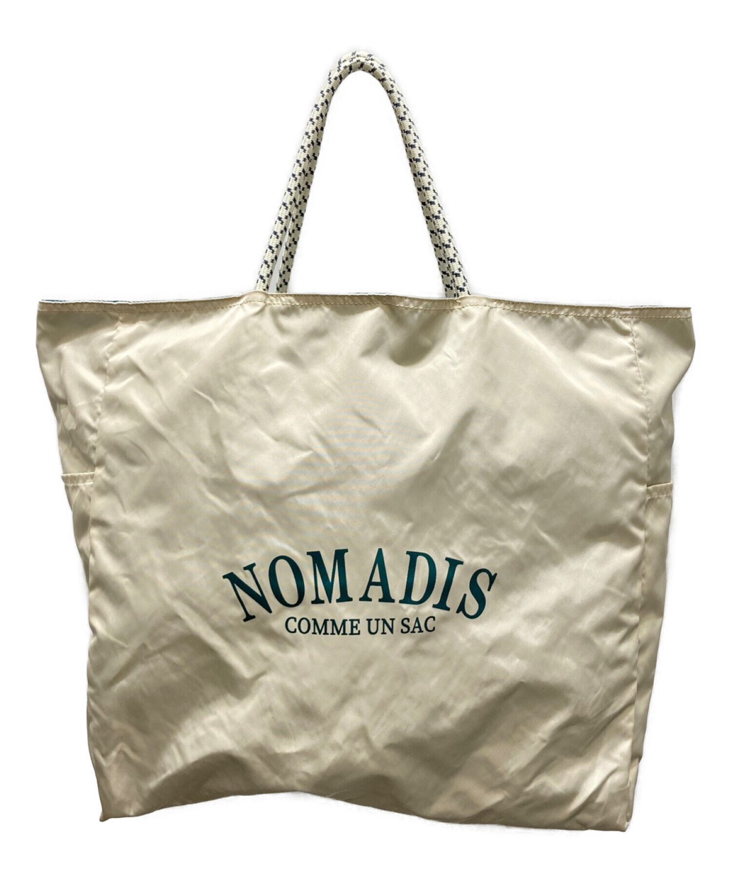 NOMADIS (ノマディス) リバーシブルトートバッグ ベージュ