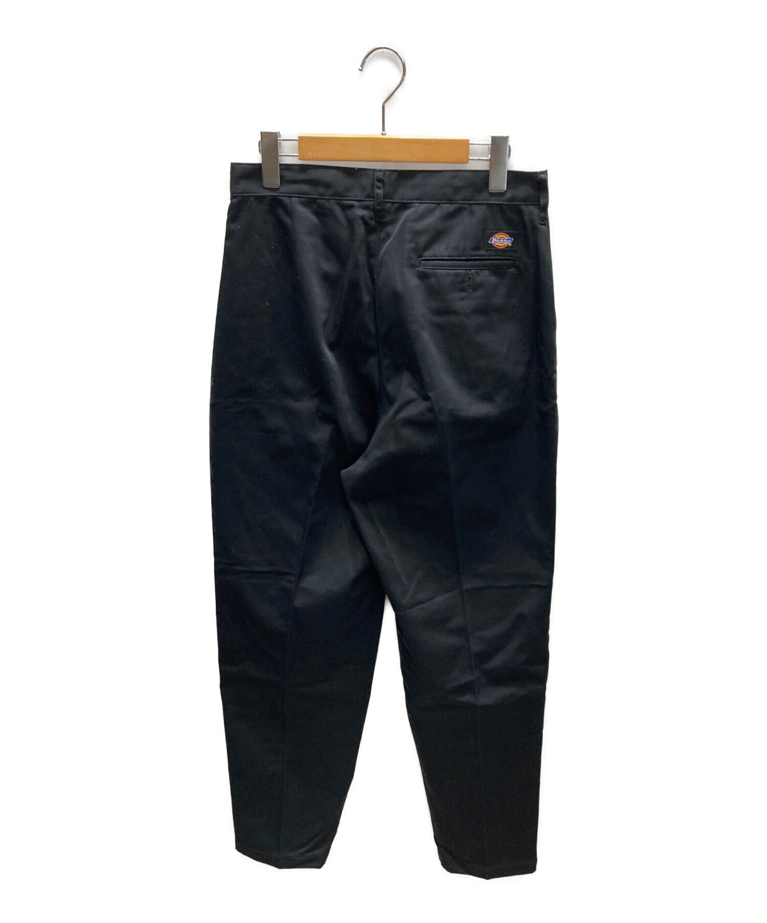 Dickies (ディッキーズ) ok soon (オクスン) コラボ2タックチノパンツ ブラック サイズ:L