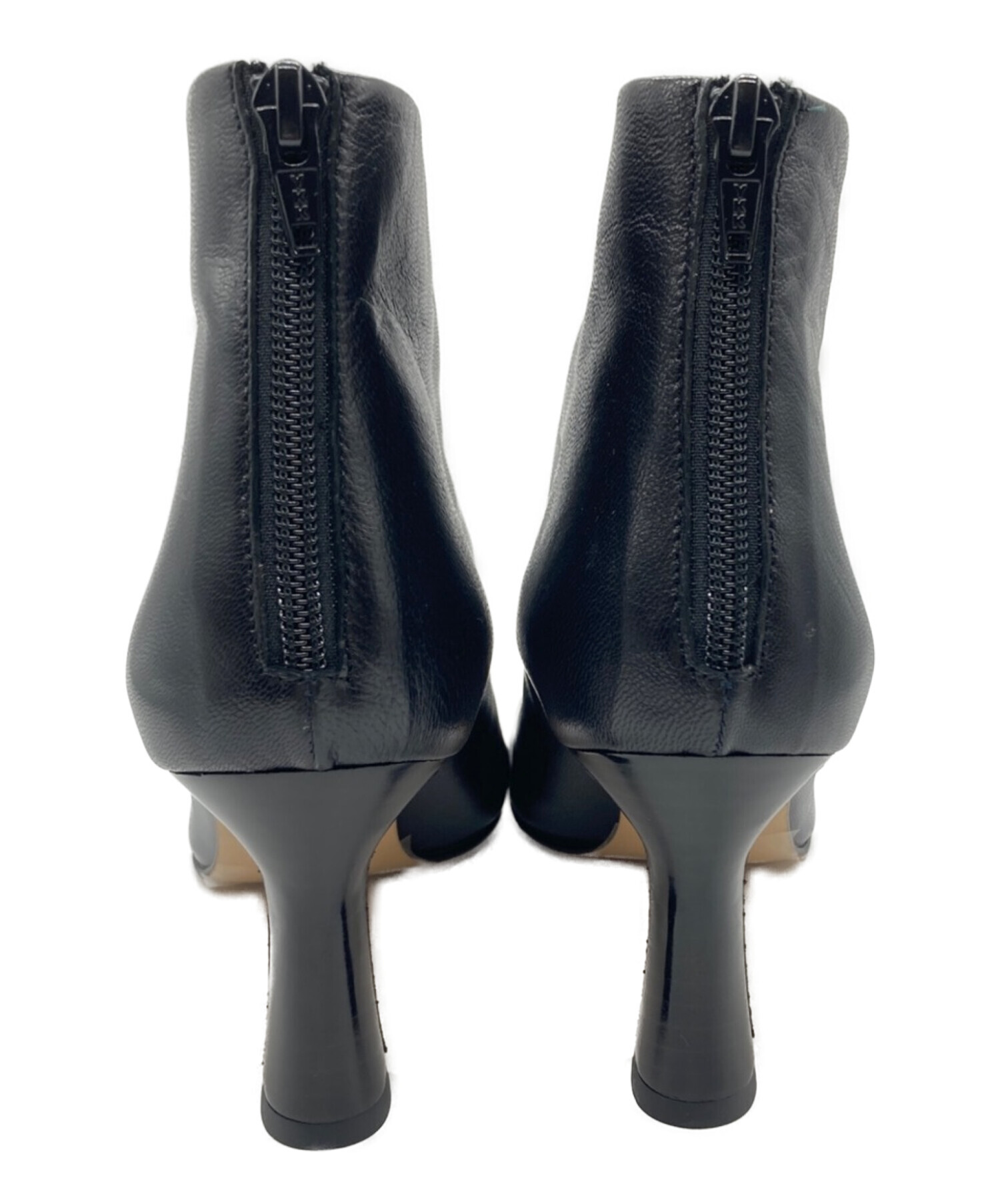 JANE SMITH (ジェーンスミス) ラウンドトゥショートブーツ/Round Toe Short Boots ブラック サイズ:37 未使用品