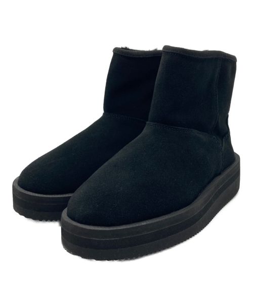 【中古・古着通販】suicoke (スイコック) ムートンブーツ ブラック