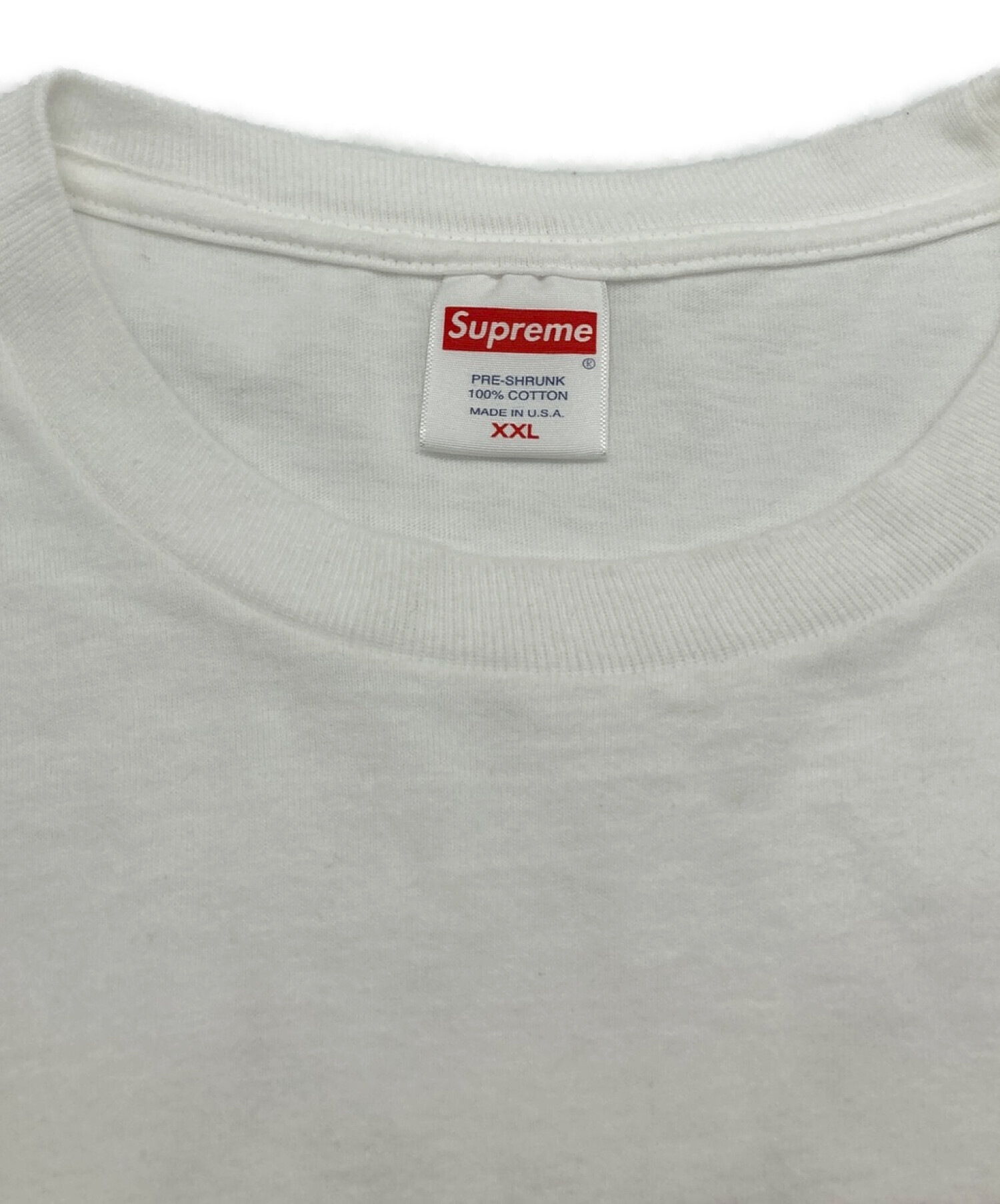 SUPREME (シュプリーム) シャドウTシャツ ホワイト サイズ:XXL