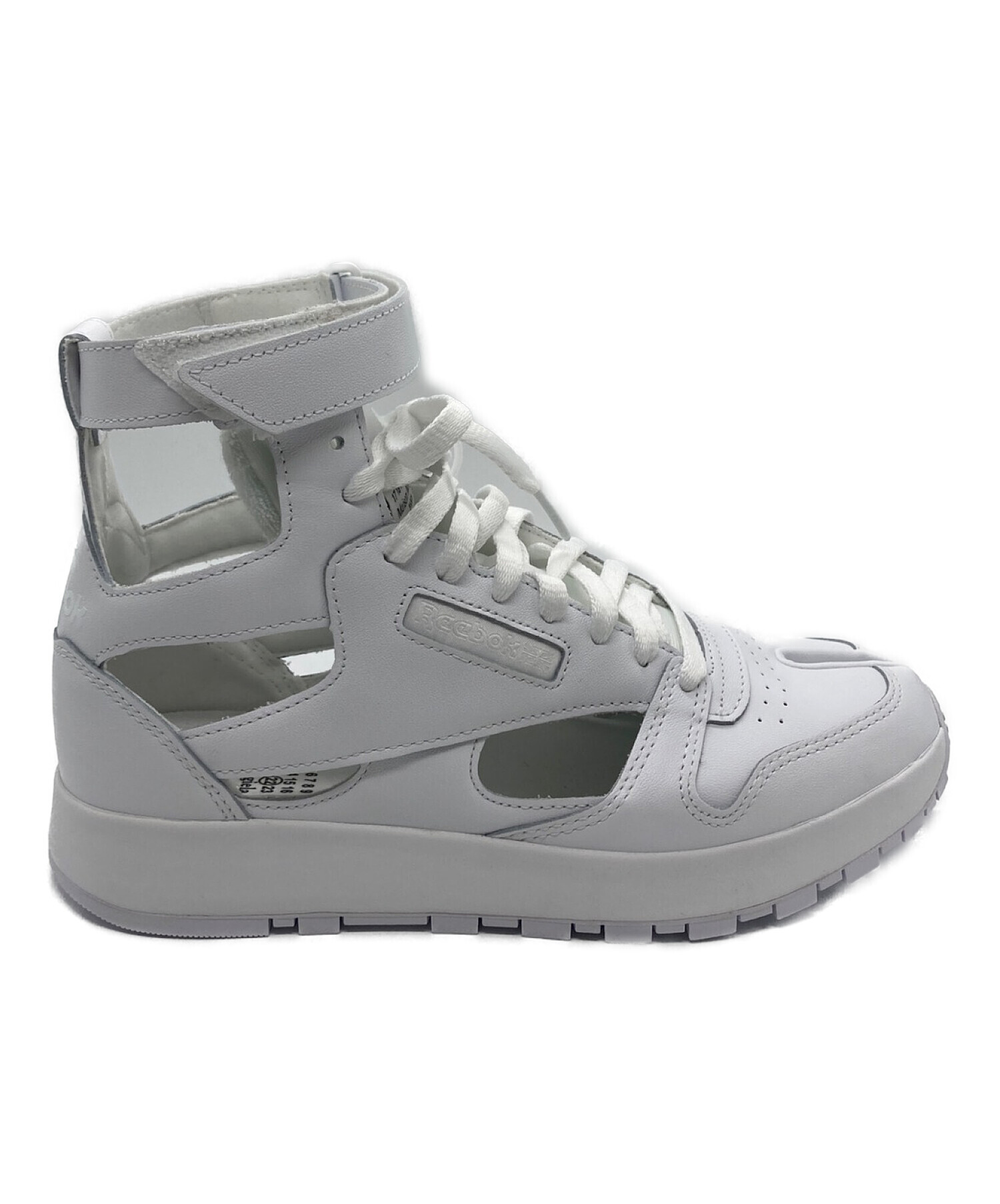 Maison Margiela (メゾンマルジェラ) REEBOK (リーボック) クラシックレザータビハイ CLASSIC LEATHER TABI  HIGH ホワイト サイズ:US 8 UK7