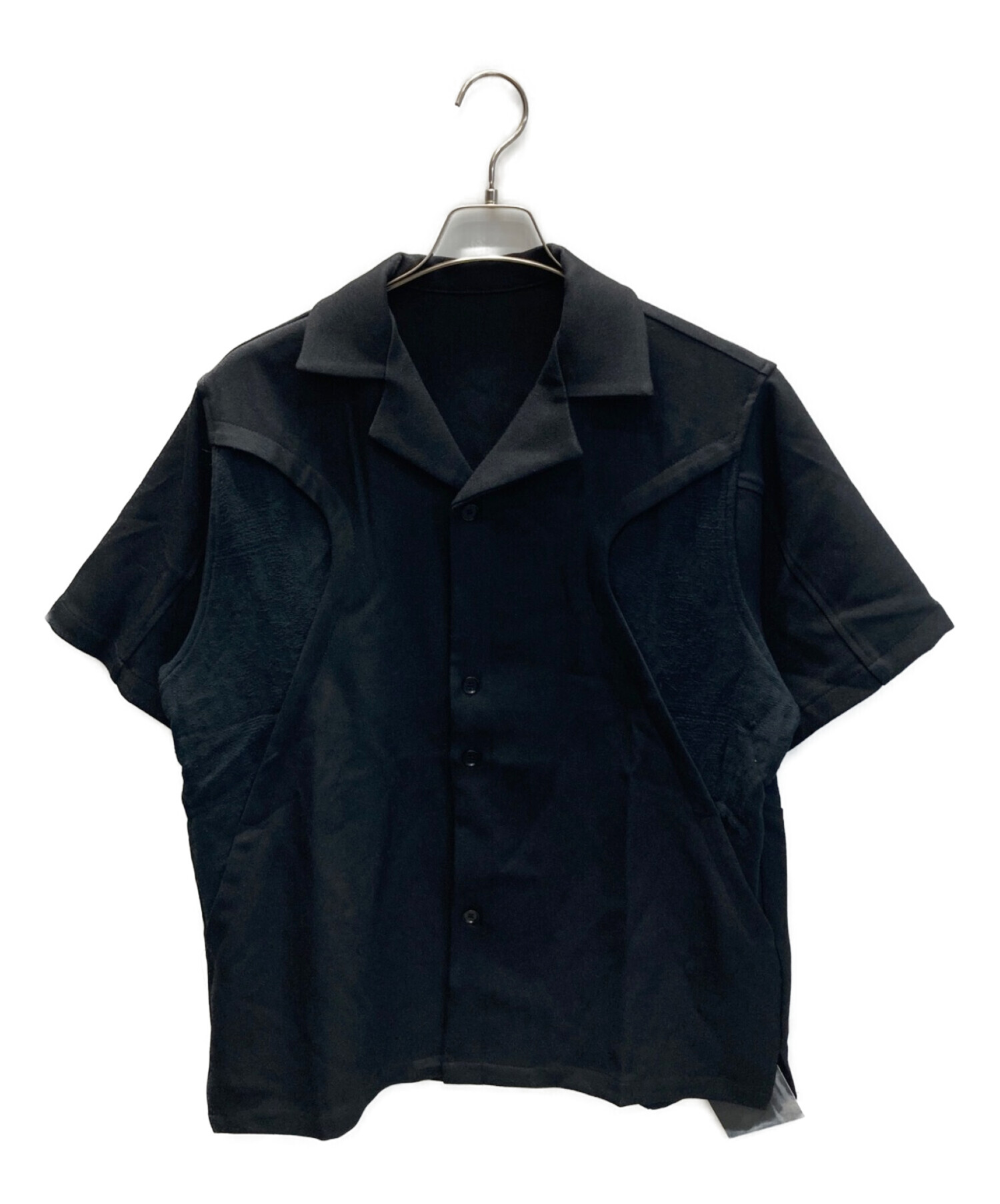 NOT UGLY (ノットアグリー) ドッキングシャツ ブラック サイズ:M 未使用品