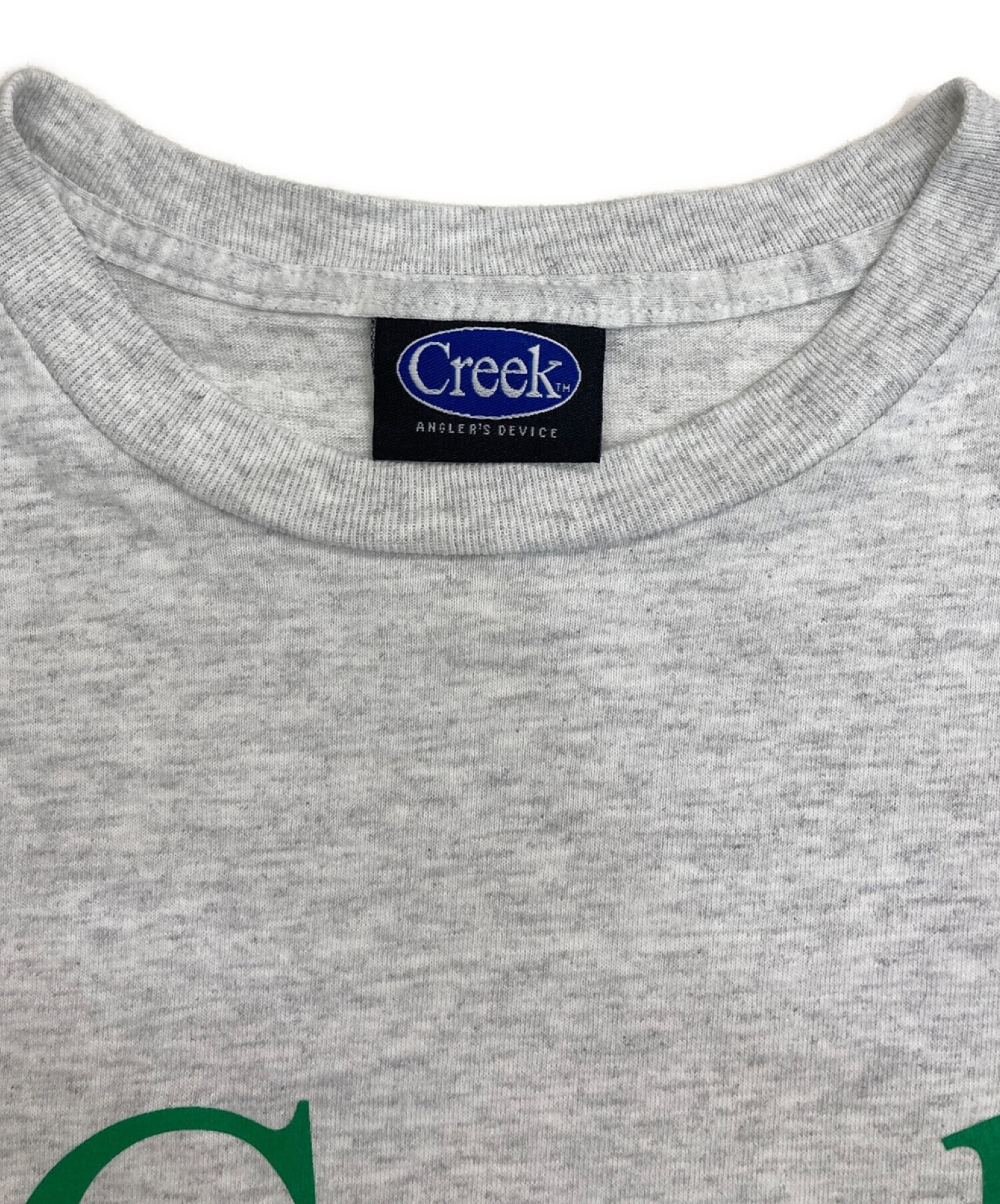Creek (クリーク) ロゴTシャツ グレー サイズ:M