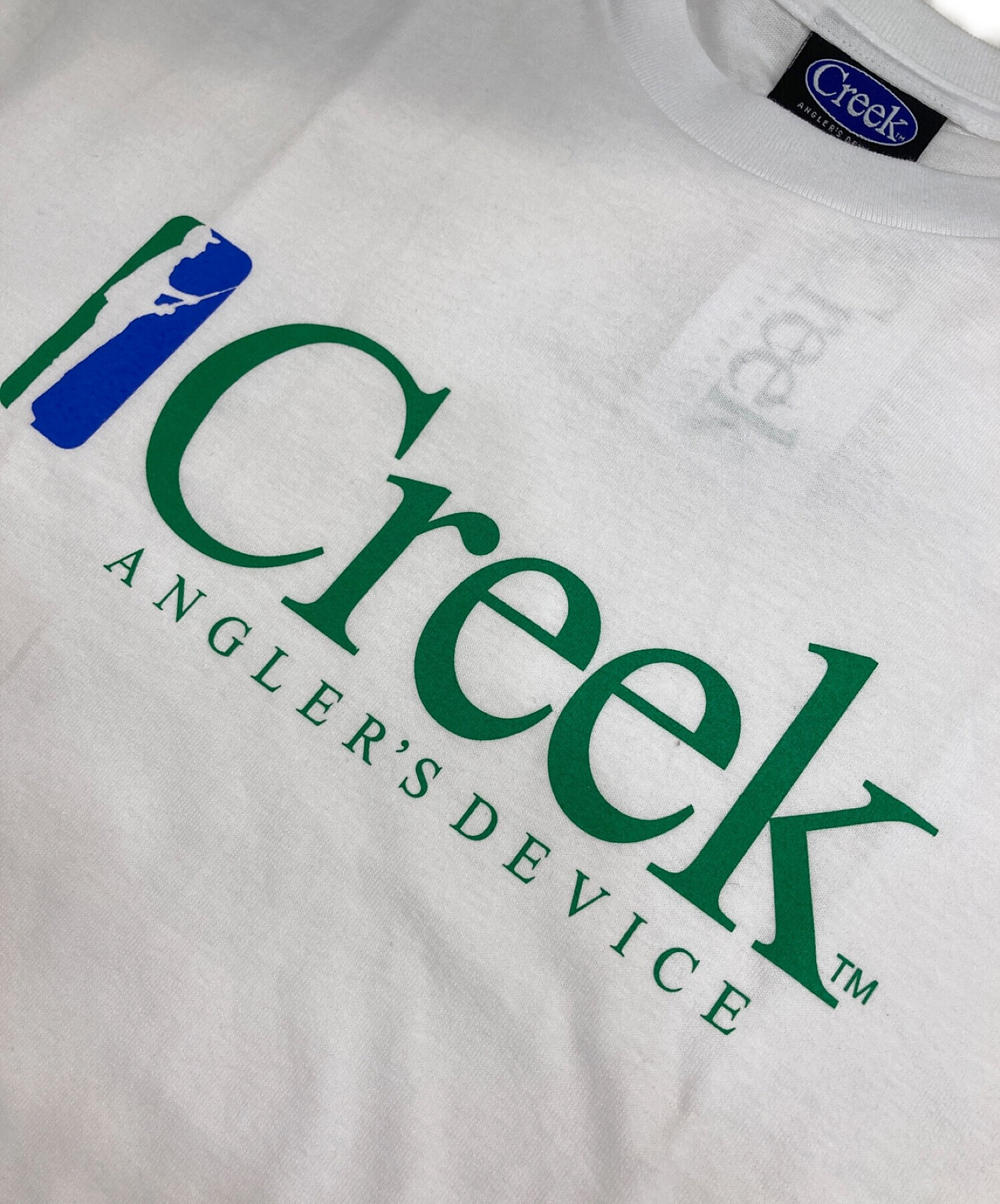 中古・古着通販】Creek (クリーク) ロゴTシャツ ホワイト サイズ:M 未