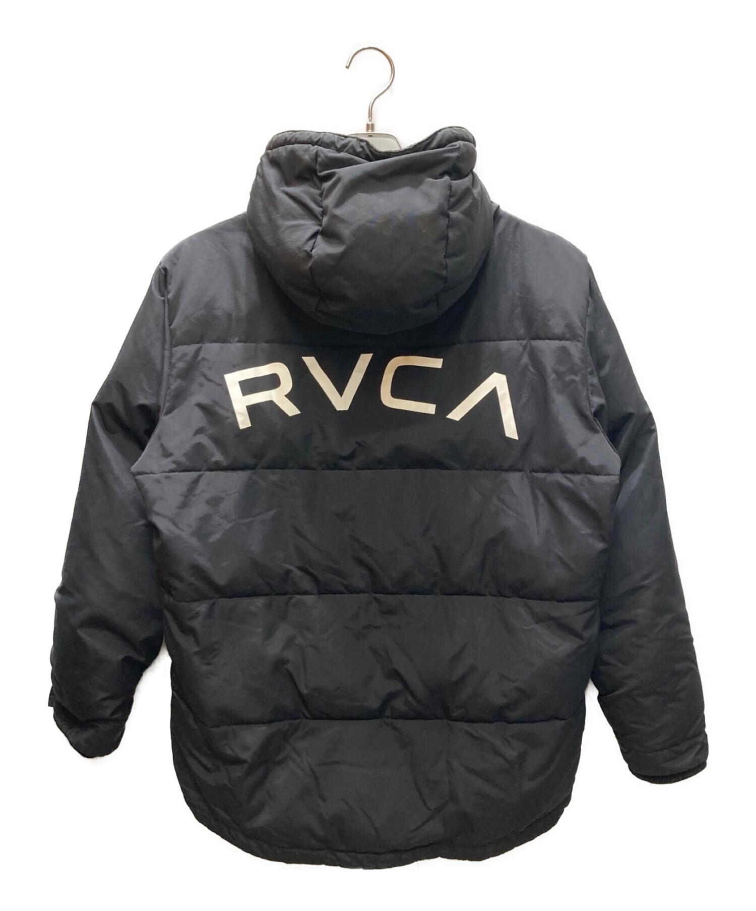 中古・古着通販】RVCA (ルーカ) 中綿ジャケット ブラック サイズ:M