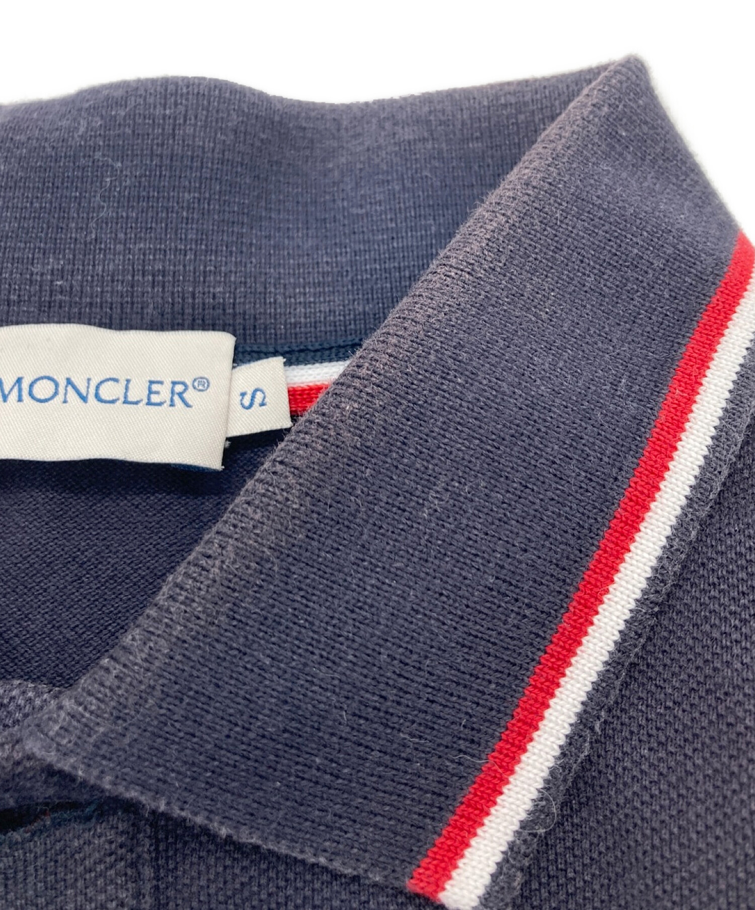 MONCLER (モンクレール) ポロシャツ ネイビー サイズ:S