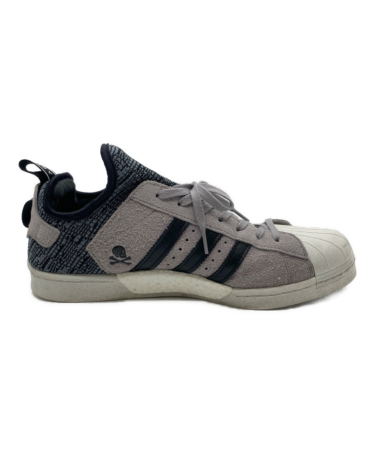 adidas (アディダス) NEIGHBORHOOD (ネイバーフッド) A BATHING APE (アベイシングエイプ) ローカットスニーカー  グレー サイズ:SIZE 29cm/US 11 UK 101/2