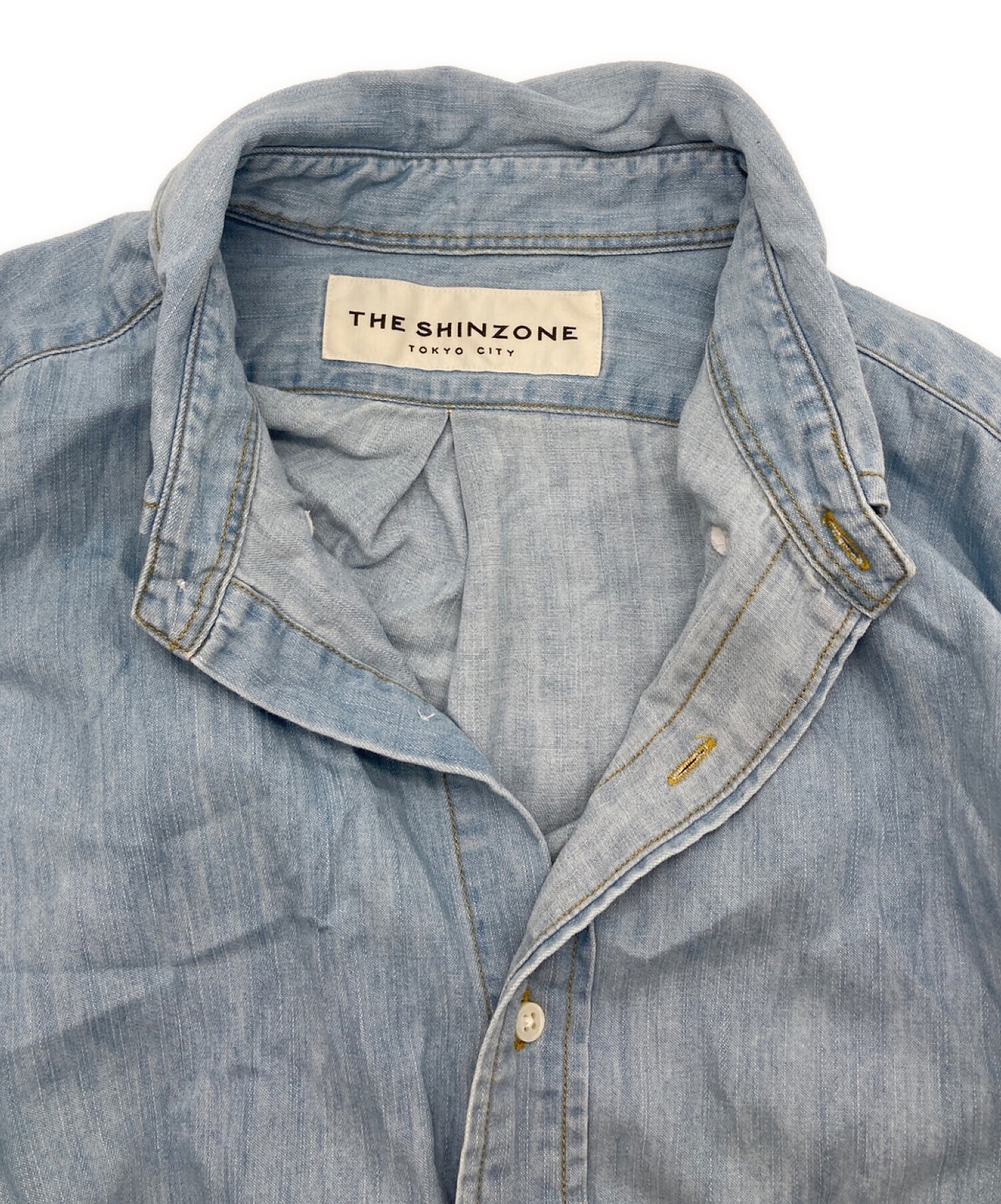 中古・古着通販】THE SHINZONE (ザ シンゾーン) DENIM DADDY SHIRT