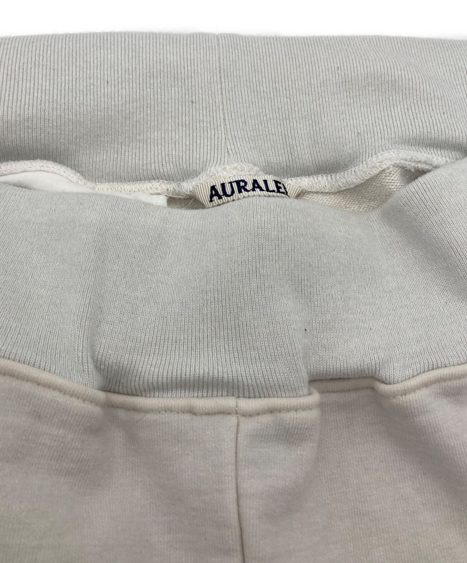 AURALEE (オーラリー) SUPER MILLED SWEAT EASY PANTS ライトグレー サイズ:3