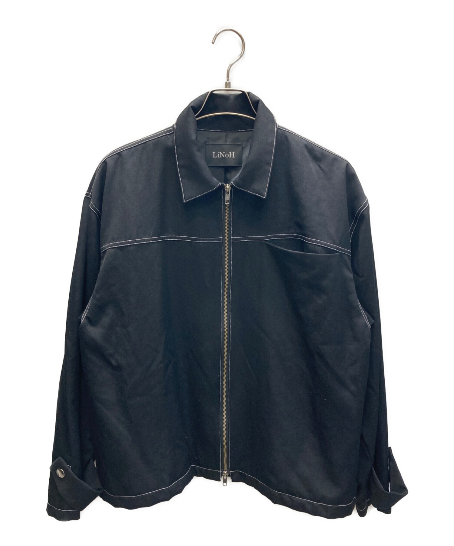 中古・古着通販】LiNoH (リノー) WOOL TWILL STITCH BLOUSON/ウール