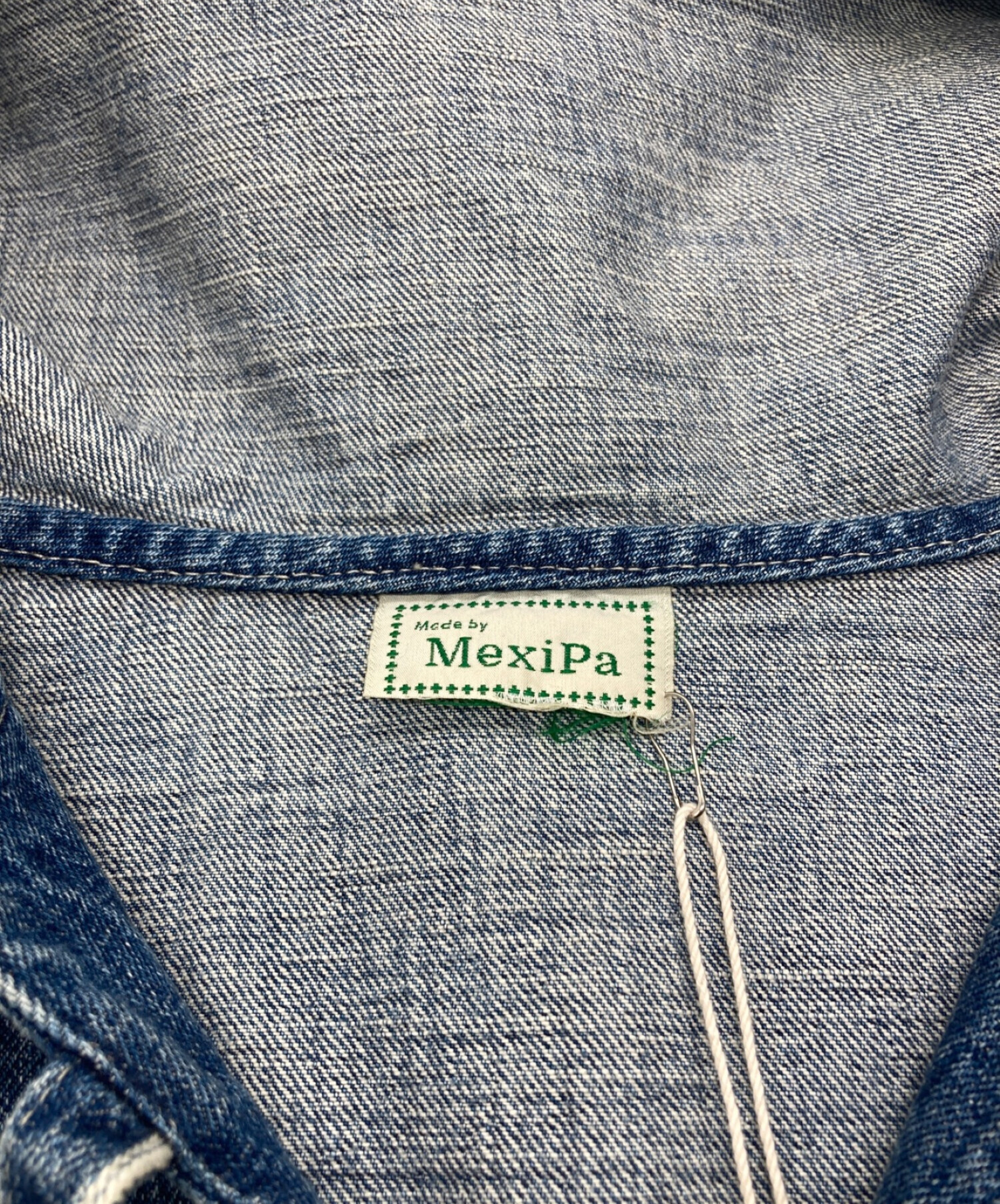 中古・古着通販】mexipa (メキパ) Selvage Denim damage Mexican Parker インディゴ  サイズ:M｜ブランド・古着通販 トレファク公式【TREFAC FASHION】スマホサイト