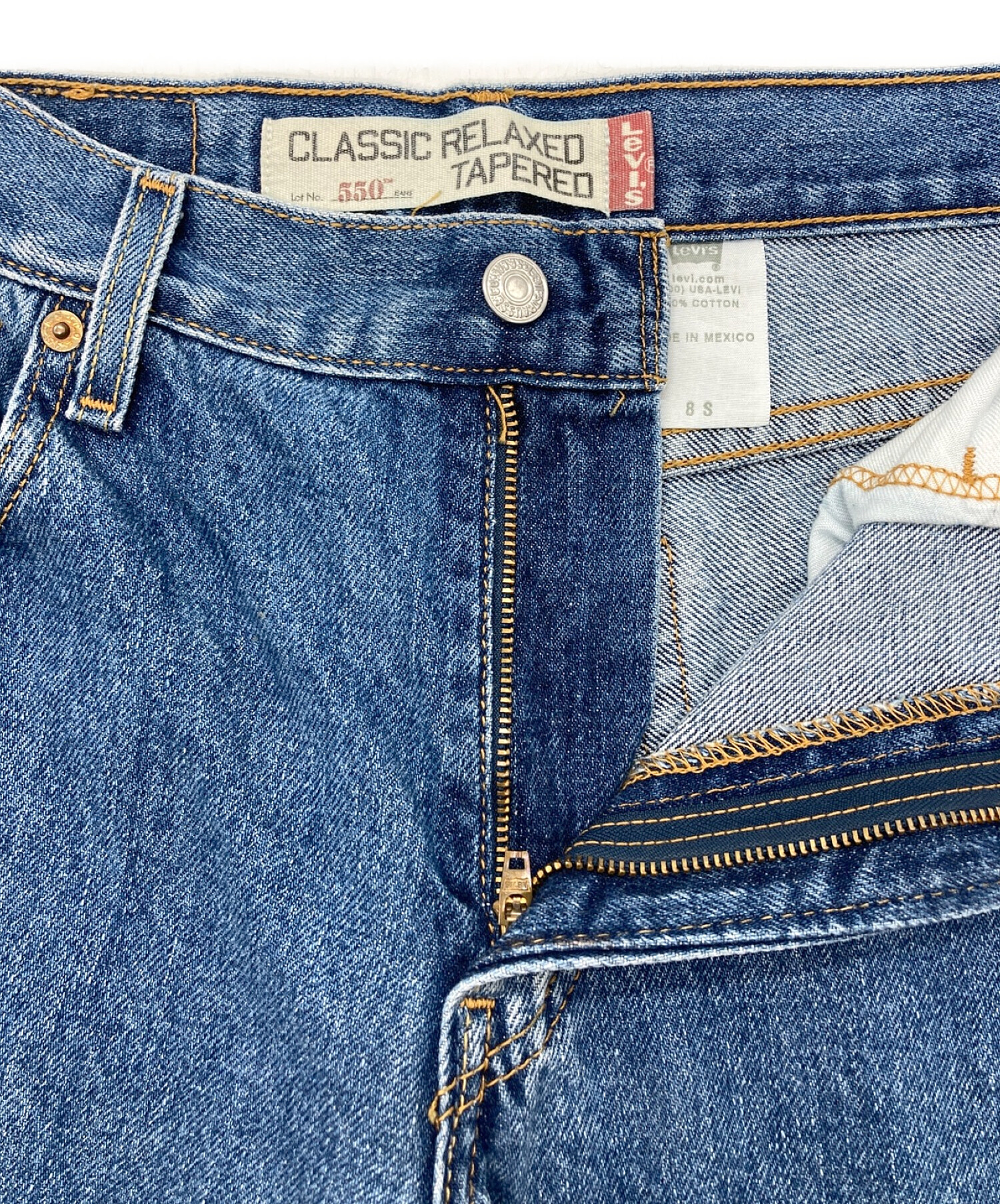 中古・古着通販】LEVI'S (リーバイス) 550デニムパンツ インディゴ